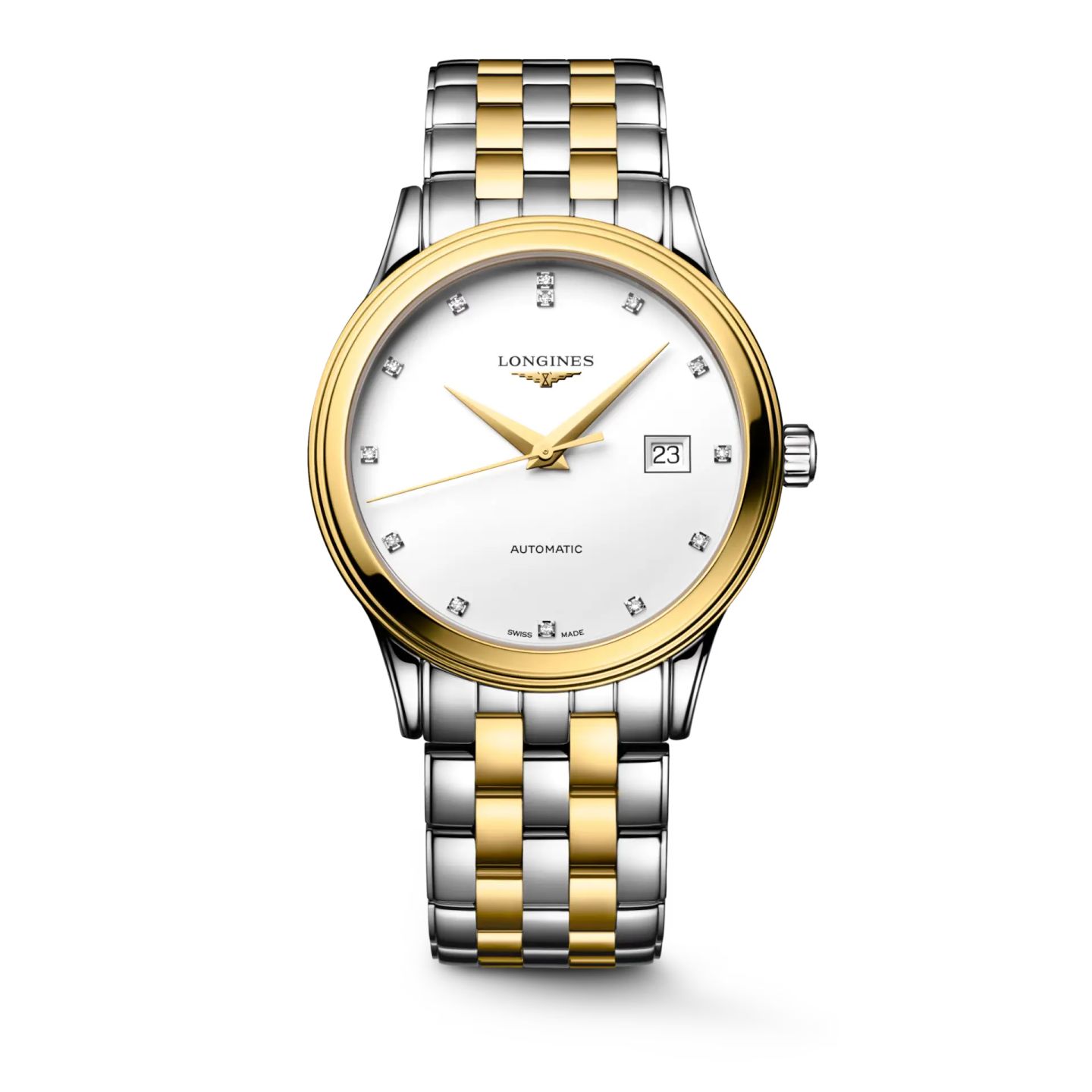 Longines Flagship L4.984.3.17.7 (2025) - White dial 40 mm Steel case (1/1)