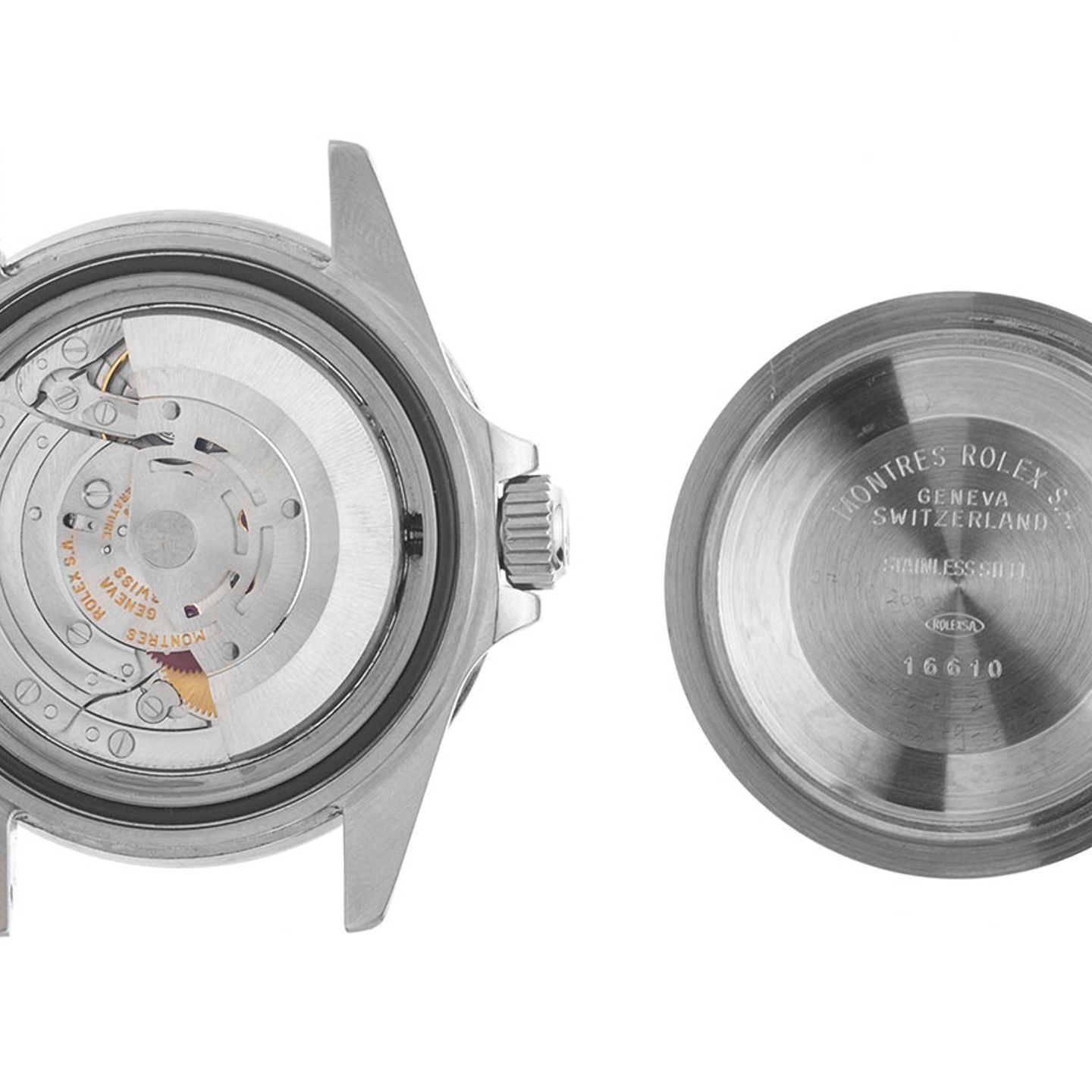 Rolex Submariner Date 16610 (1987) - Black dial 40 mm Steel case (7/8)