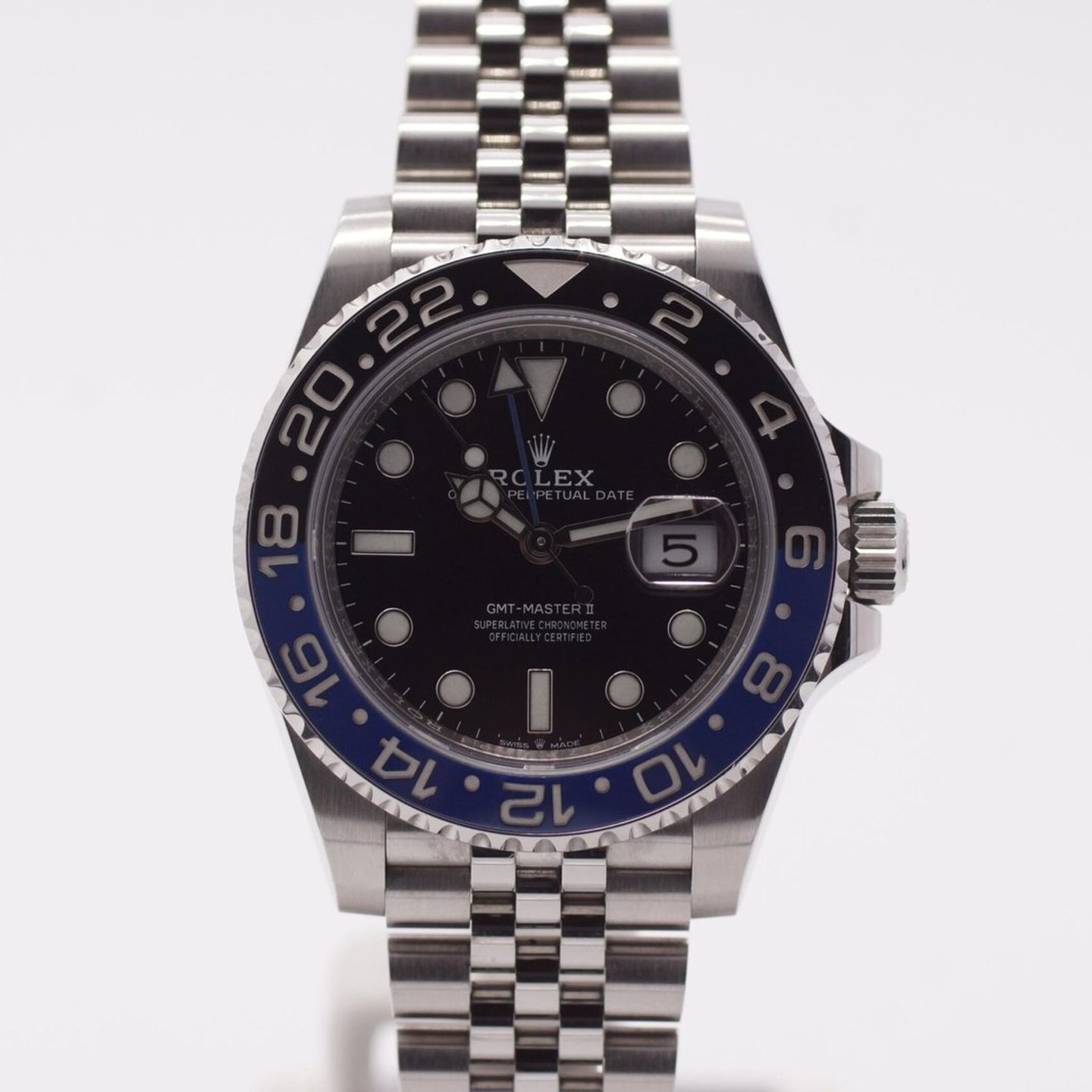 Rolex GMT-Master II 126710BLNR (2023) - Zwart wijzerplaat 40mm Staal (4/8)