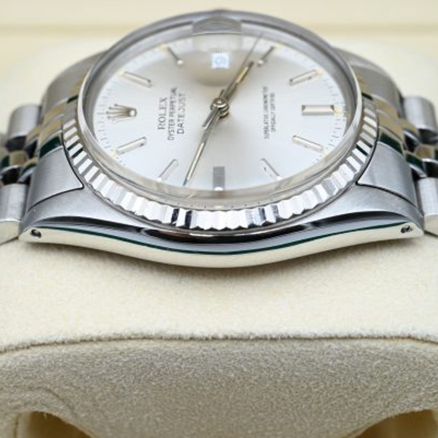Rolex Datejust 36 16014 (1984) - Silver dial 36 mm Steel case (5/8)