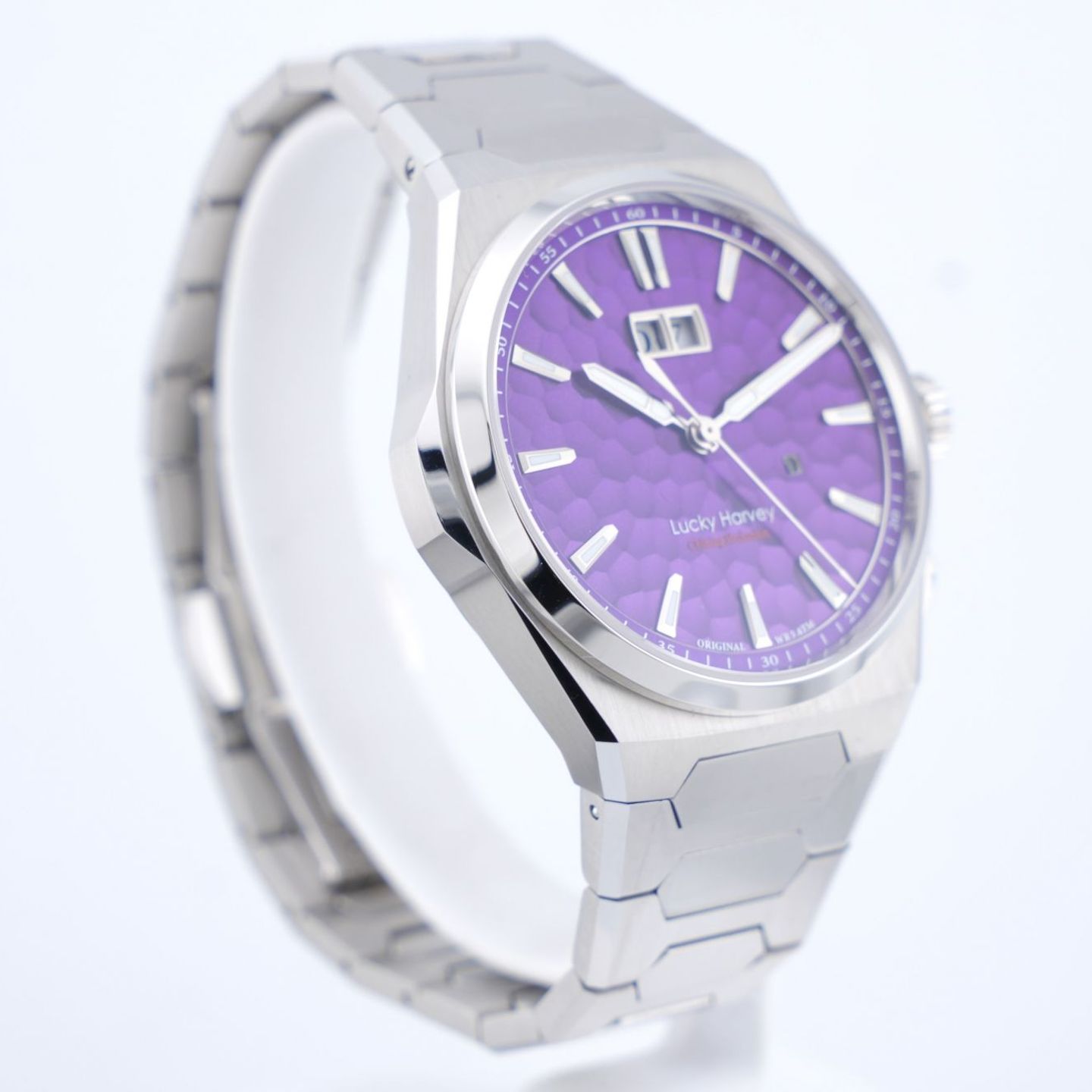 Lucky harvey Unknown Chime (2025) - Paars wijzerplaat 40mm Staal (8/8)