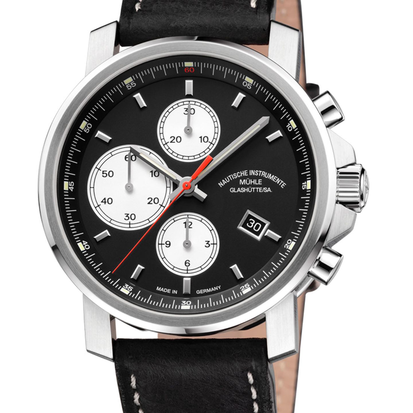 Mühle Glashütte 29er Chronograph M1-25-43-LB - (1/3)