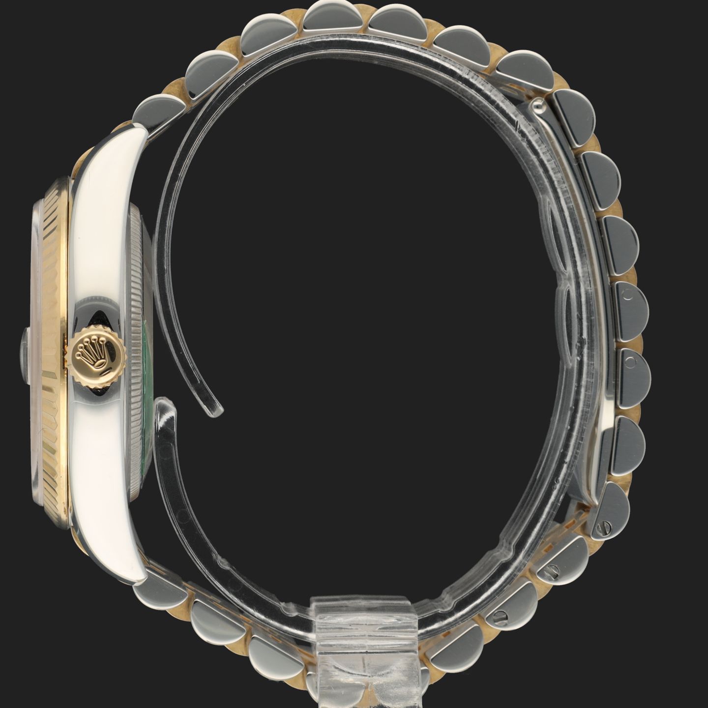 Rolex Datejust 36 116233 (2010) - Champagne wijzerplaat 36mm Goud/Staal (7/8)