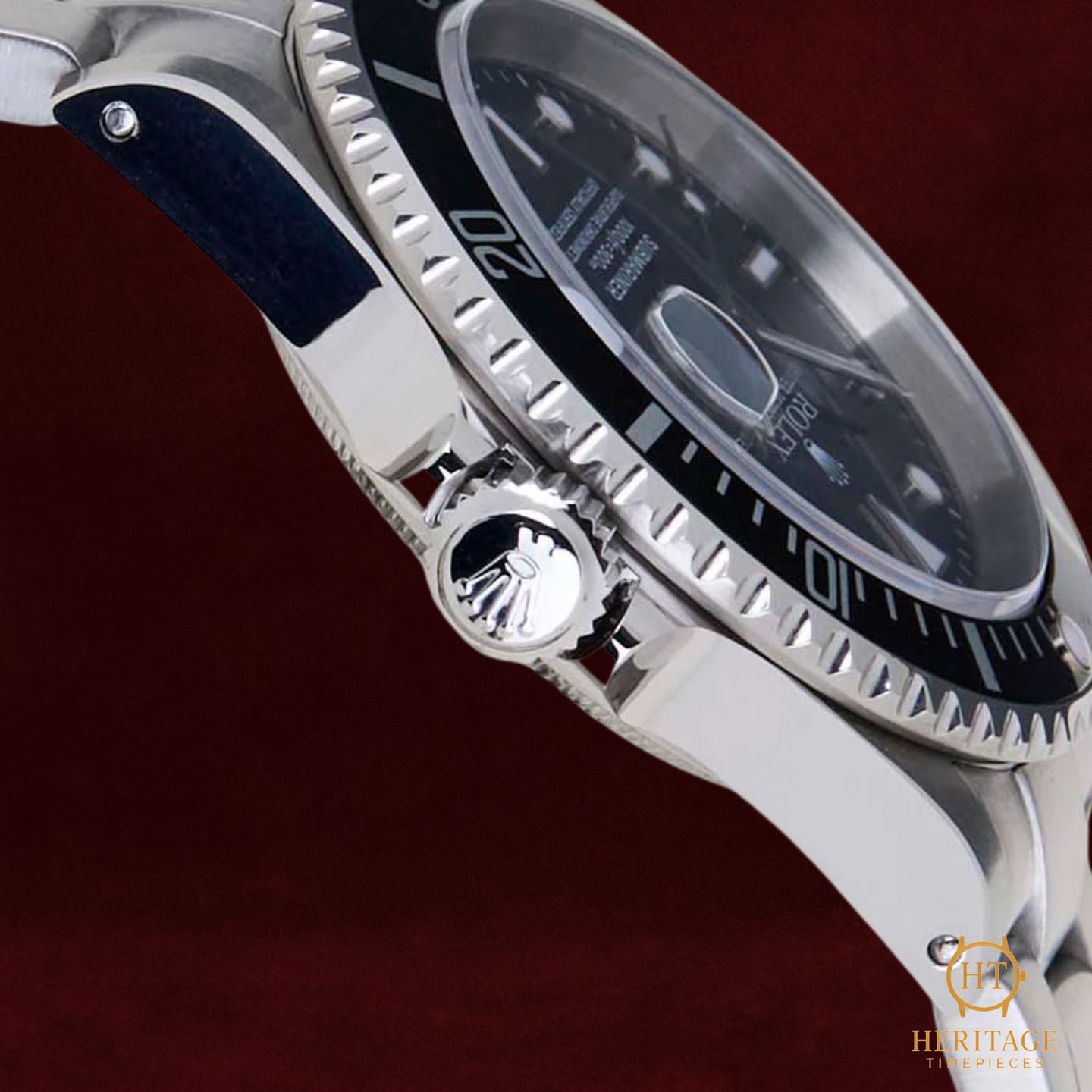 Rolex Submariner Date 16610 (2002) - Zwart wijzerplaat 40mm Staal (5/8)