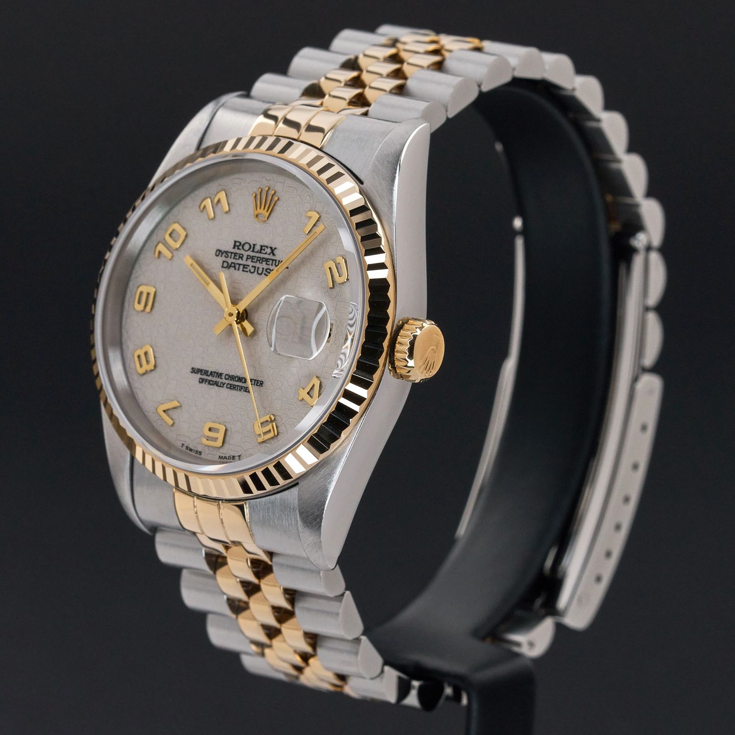 Rolex Datejust 36 16233 (1995) - 36mm Goud/Staal (4/8)