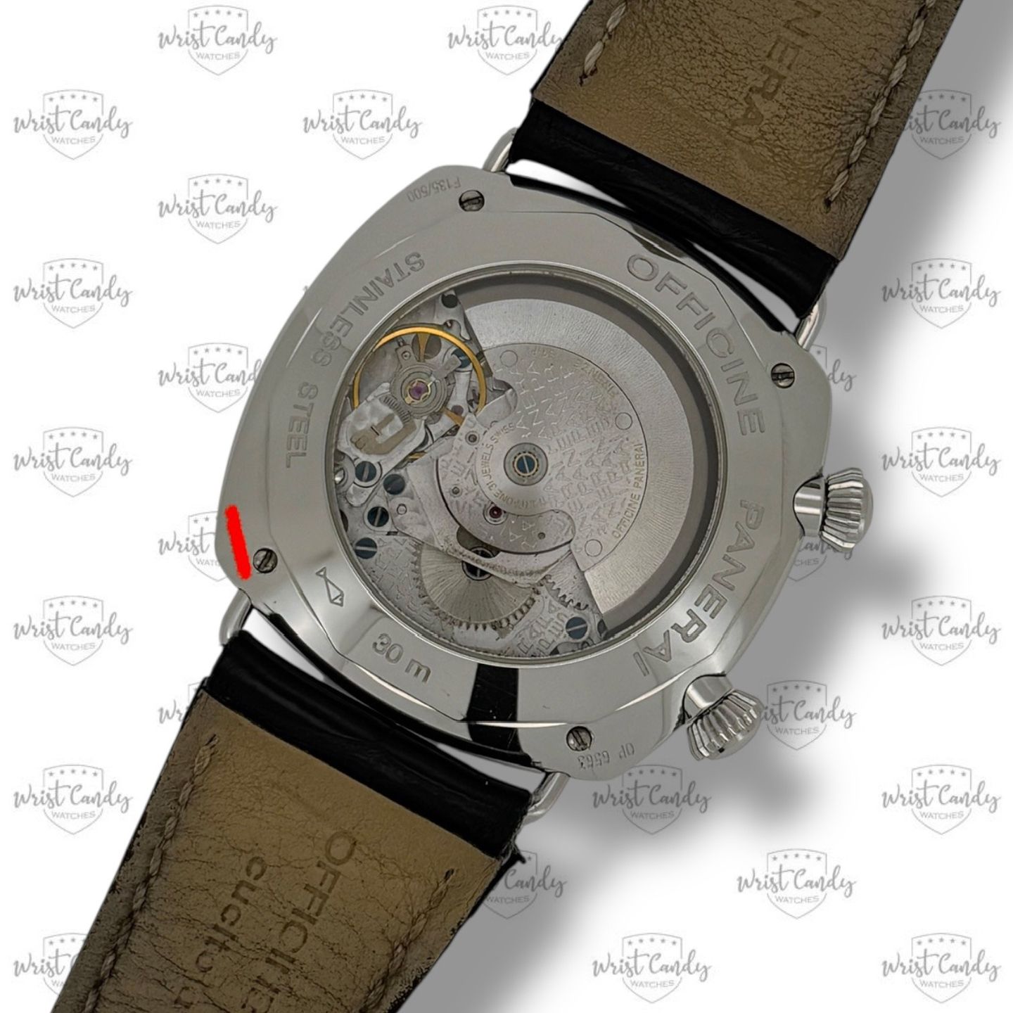 Panerai Radiomir GMT PAM00098 (2003) - Black dial 42 mm Steel case (6/8)