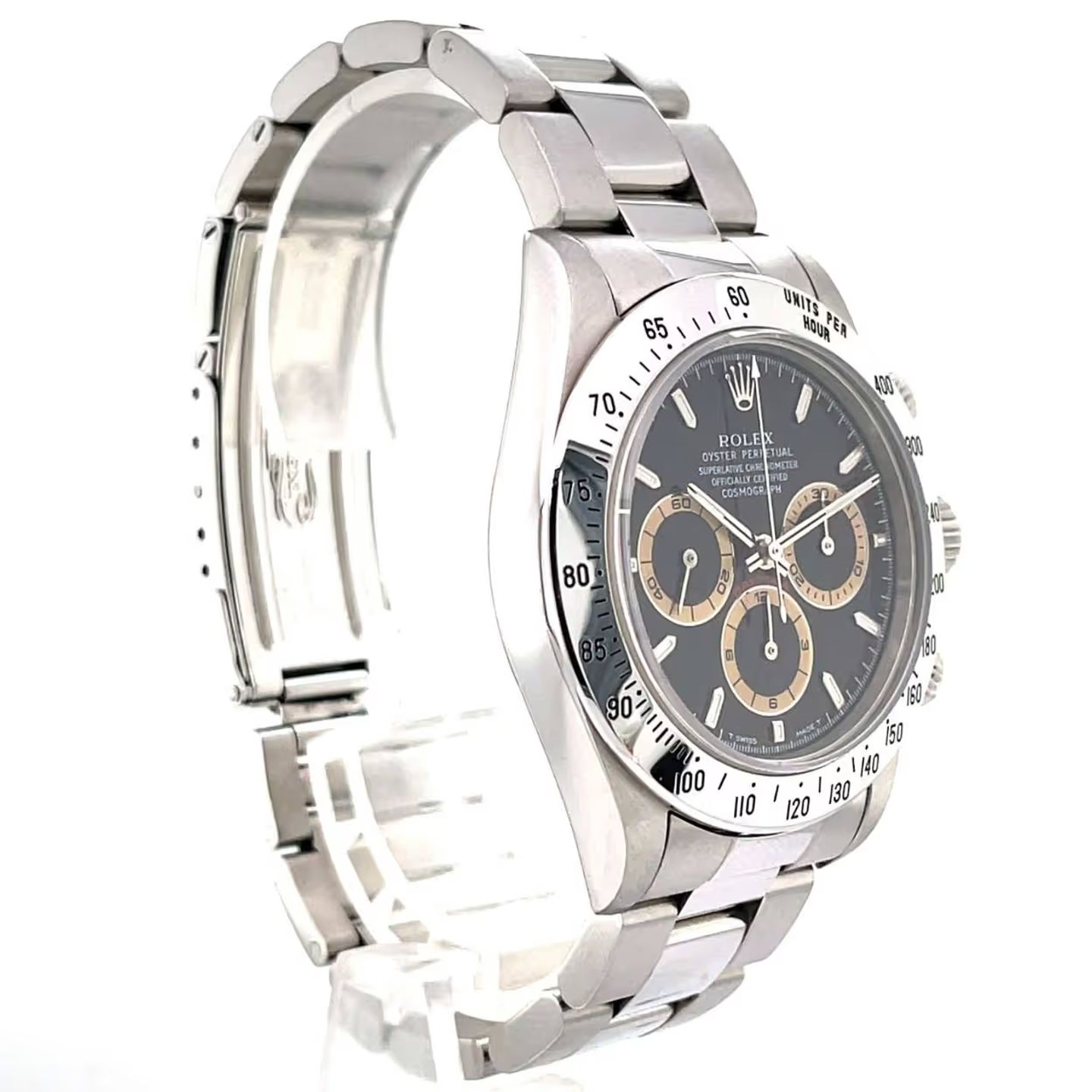 Rolex Daytona 16520 (1997) - Black dial 40 mm Steel case (3/5)