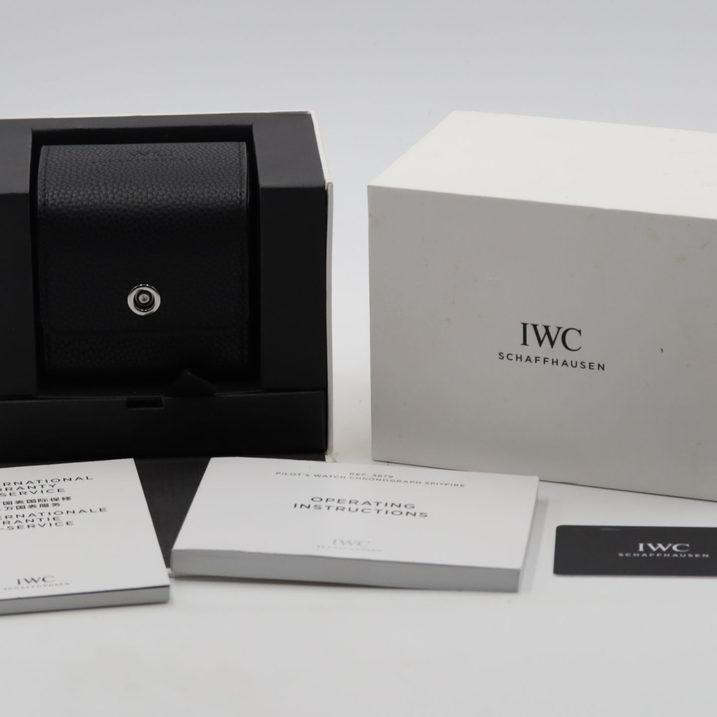 IWC Pilot Spitfire Chronograph IW387902 (Onbekend (willekeurig serienummer)) - Groen wijzerplaat 41mm Brons (8/8)