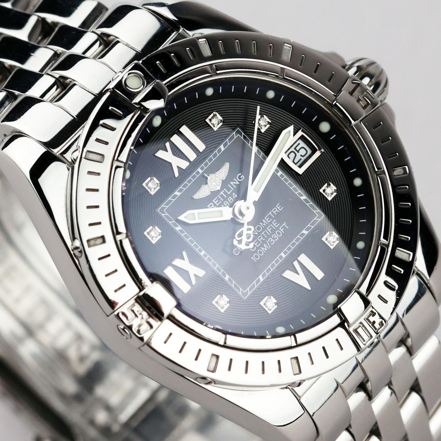 Breitling Cockpit Lady A71356 (2008) - 32 mm Steel case (3/8)