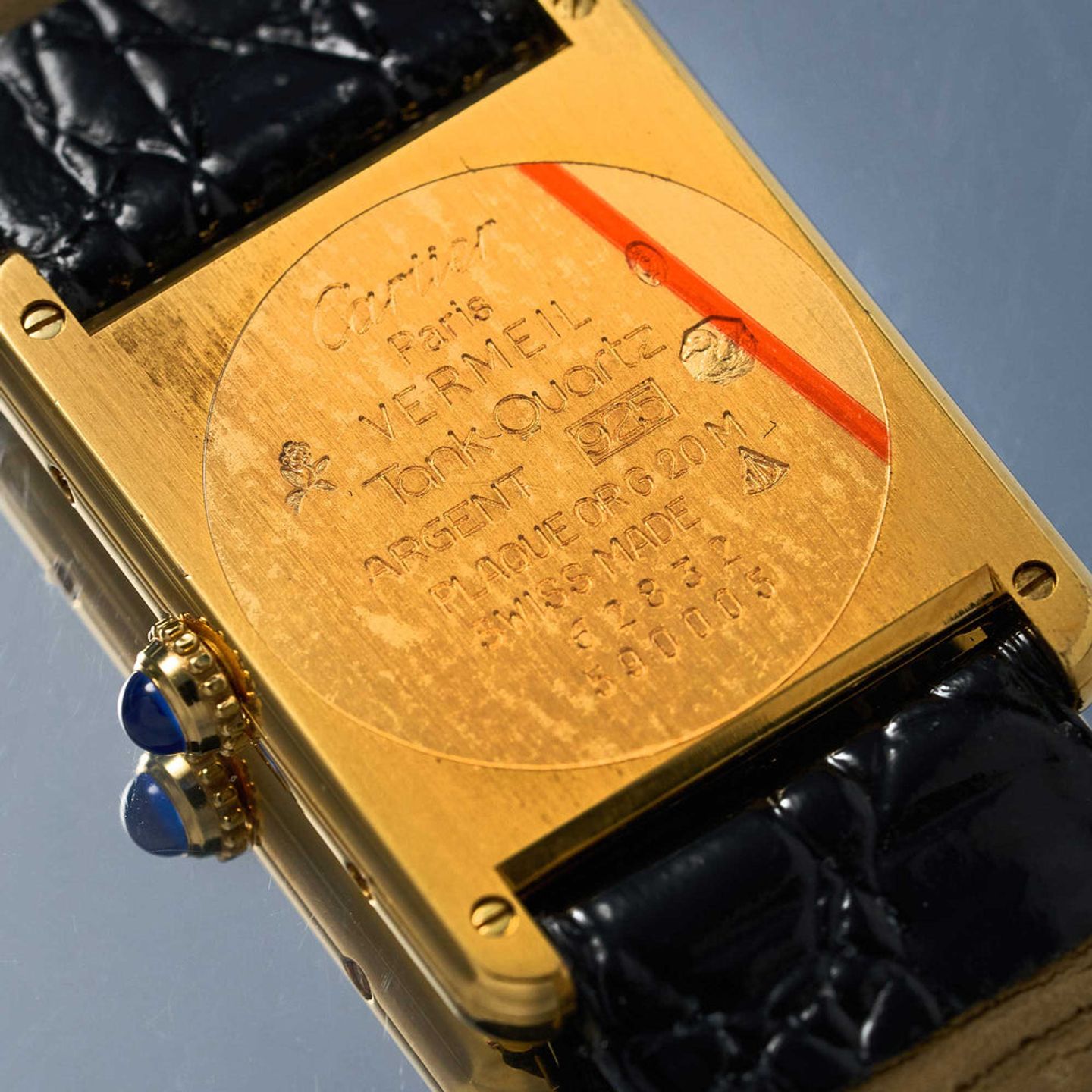 Cartier Tank Vermeil 590005 - (7/7)