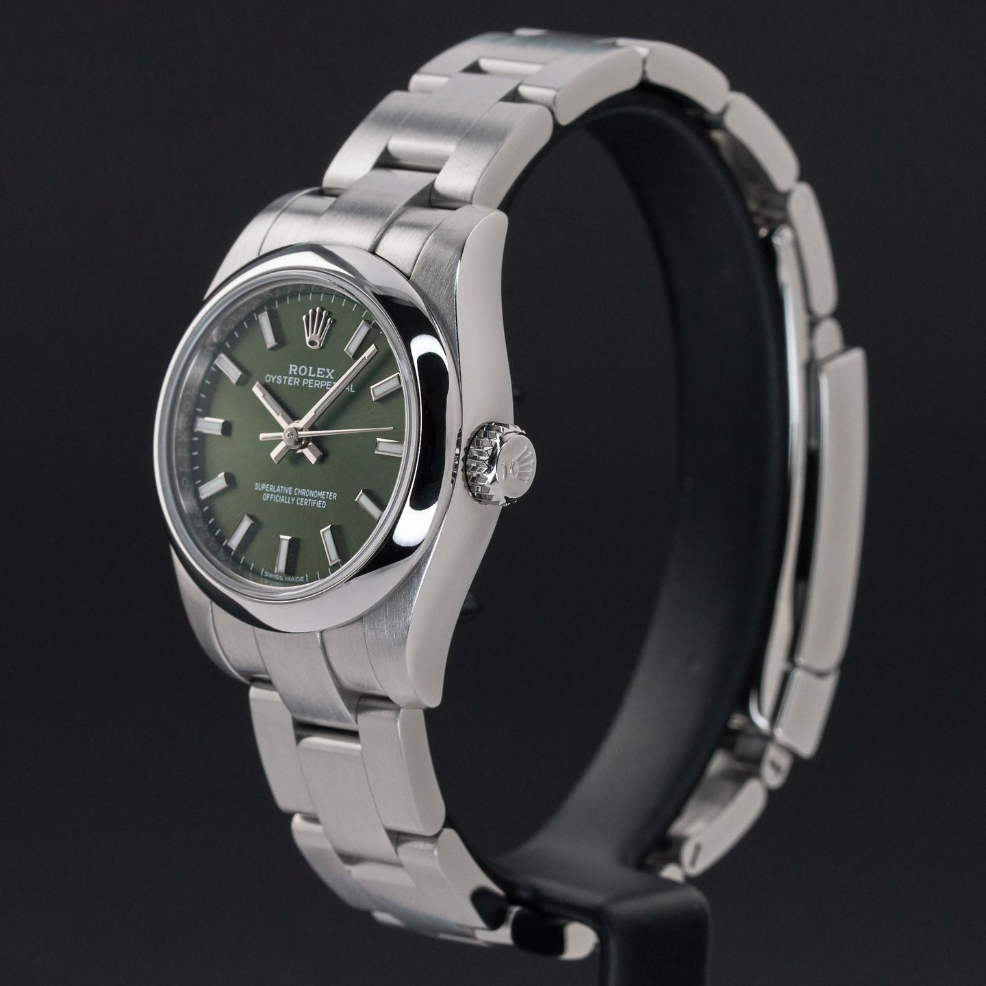 Rolex Oyster Perpetual 26 176200 (2019) - 26mm Staal (3/8)