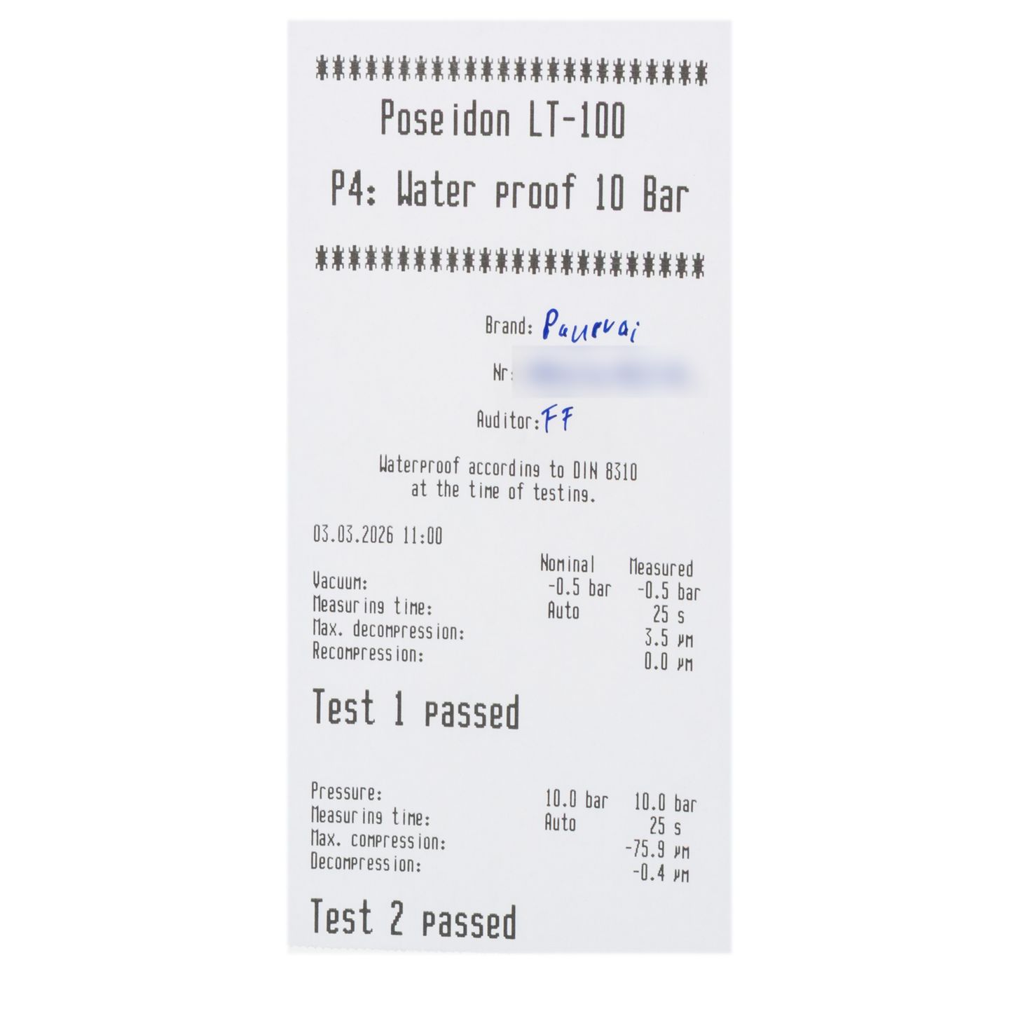 Panerai Luminor Base Logo PAM01086 (Unknown (random serial)) - Black dial 44 mm Steel case (5/8)