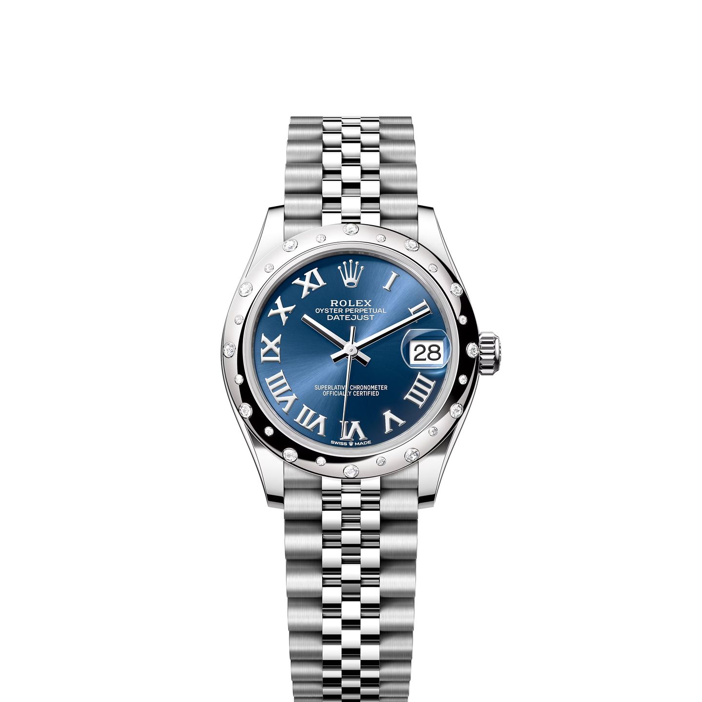 Rolex Datejust 31 278344RBR (2024) - Blauw wijzerplaat 31mm Staal (1/1)