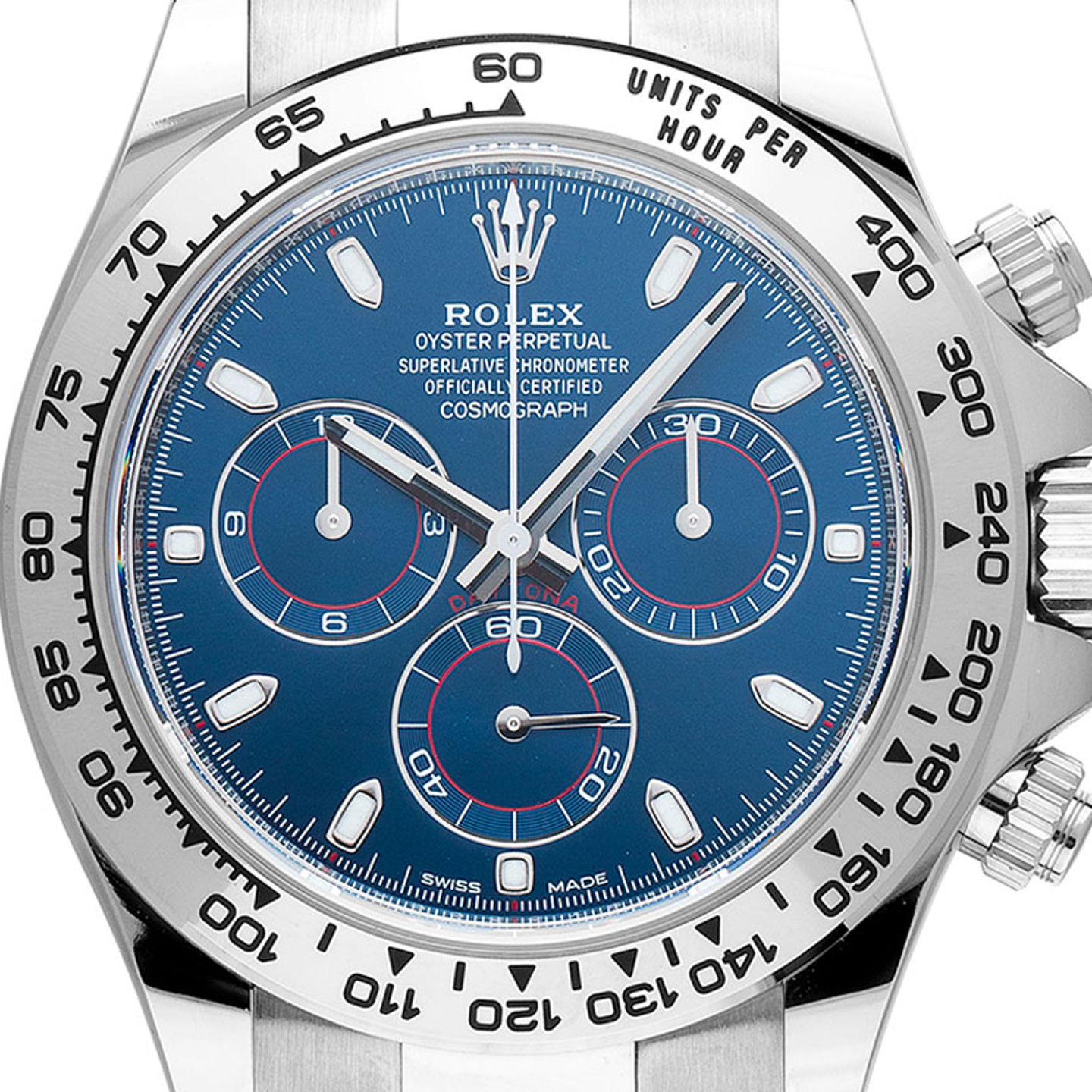 Rolex Daytona 116509 (2022) - Blue dial 40 mm White Gold case (1/8)