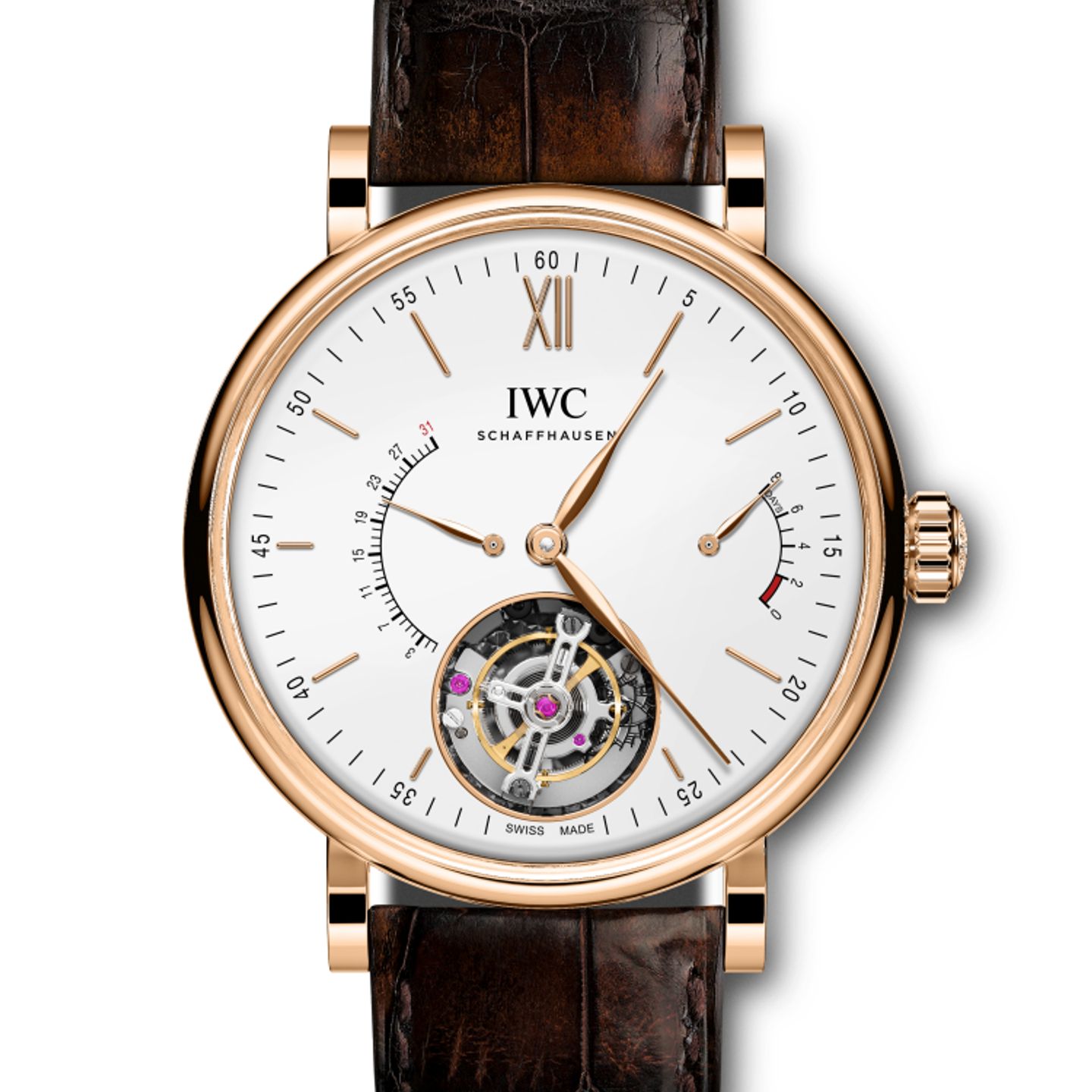 IWC Portofino Hand-Wound IW516501 (2024) - Zilver wijzerplaat 45mm Roodgoud (1/1)