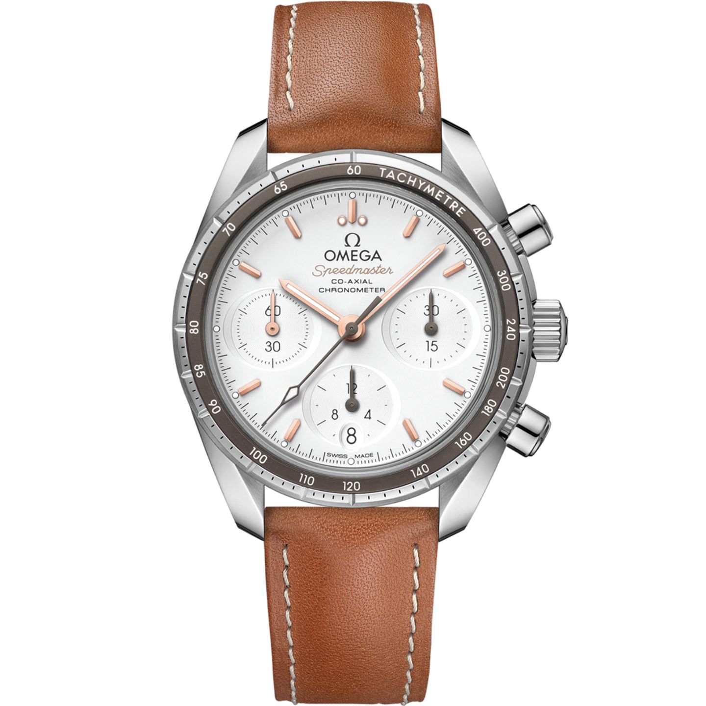 Omega Speedmaster 324.32.38.50.02.001 (2025) - Zilver wijzerplaat 38mm Staal (1/1)