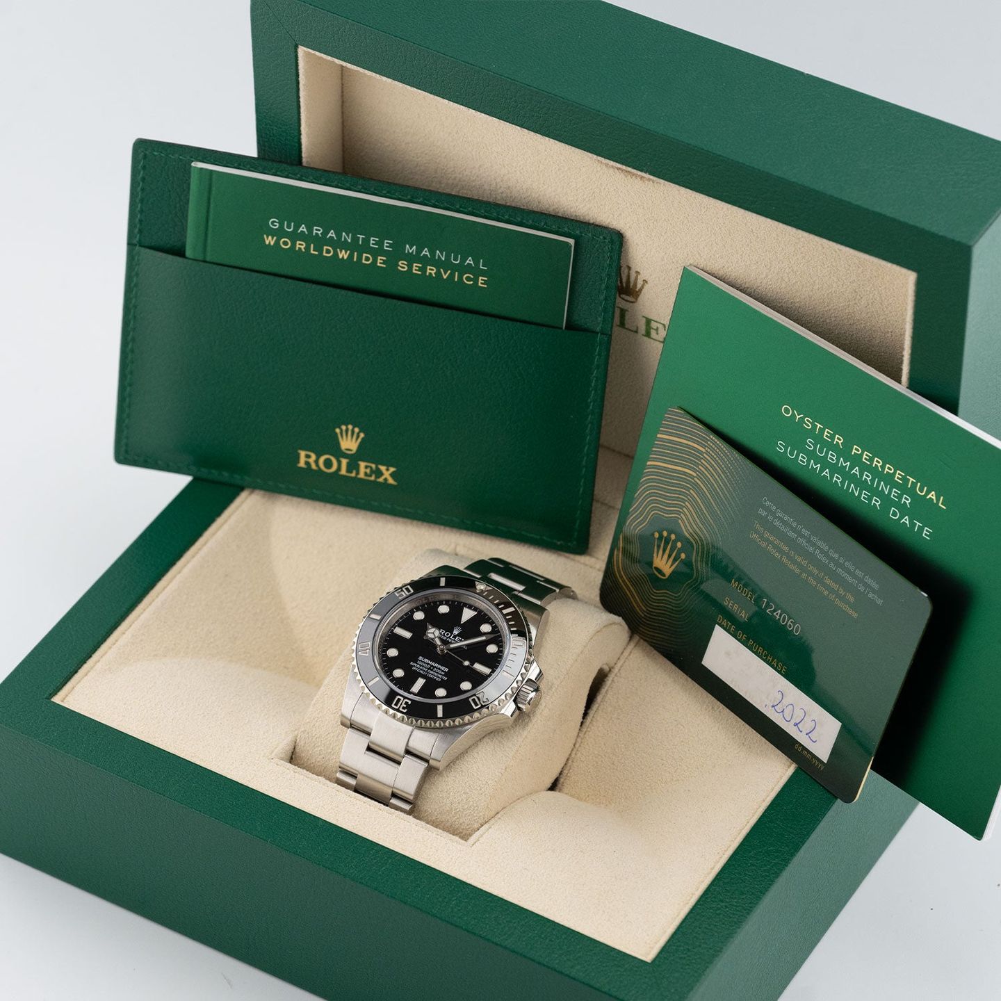 Rolex Submariner No Date 124060 (2022) - Black dial 41 mm Steel case (5/5)