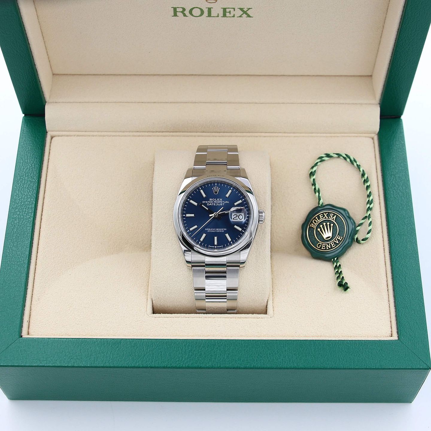 Rolex Datejust 36 126200 (Onbekend (willekeurig serienummer)) - 36mm Staal (3/8)