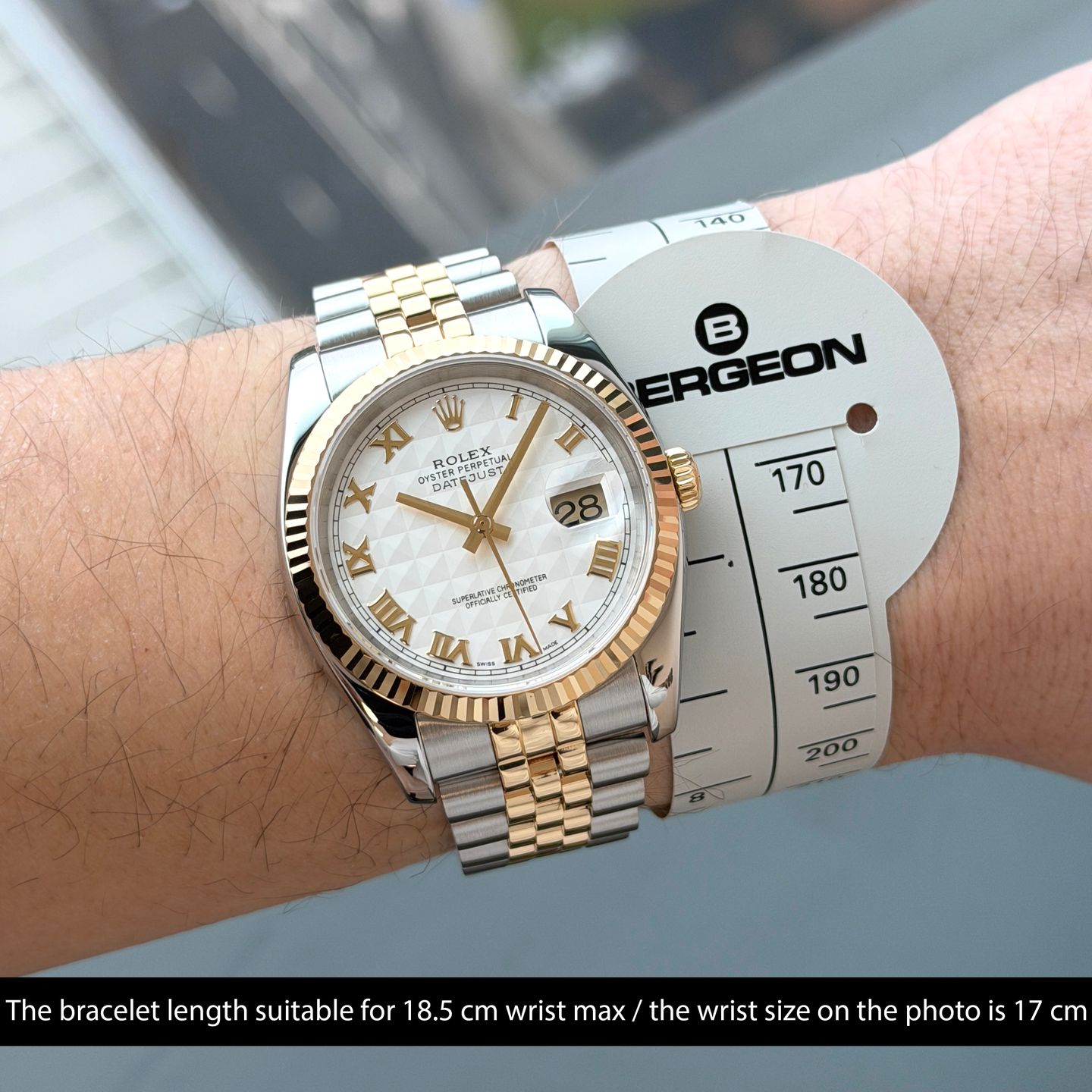 Rolex Datejust 36 116233 (2006) - 36 mm Gold/Steel case (2/8)