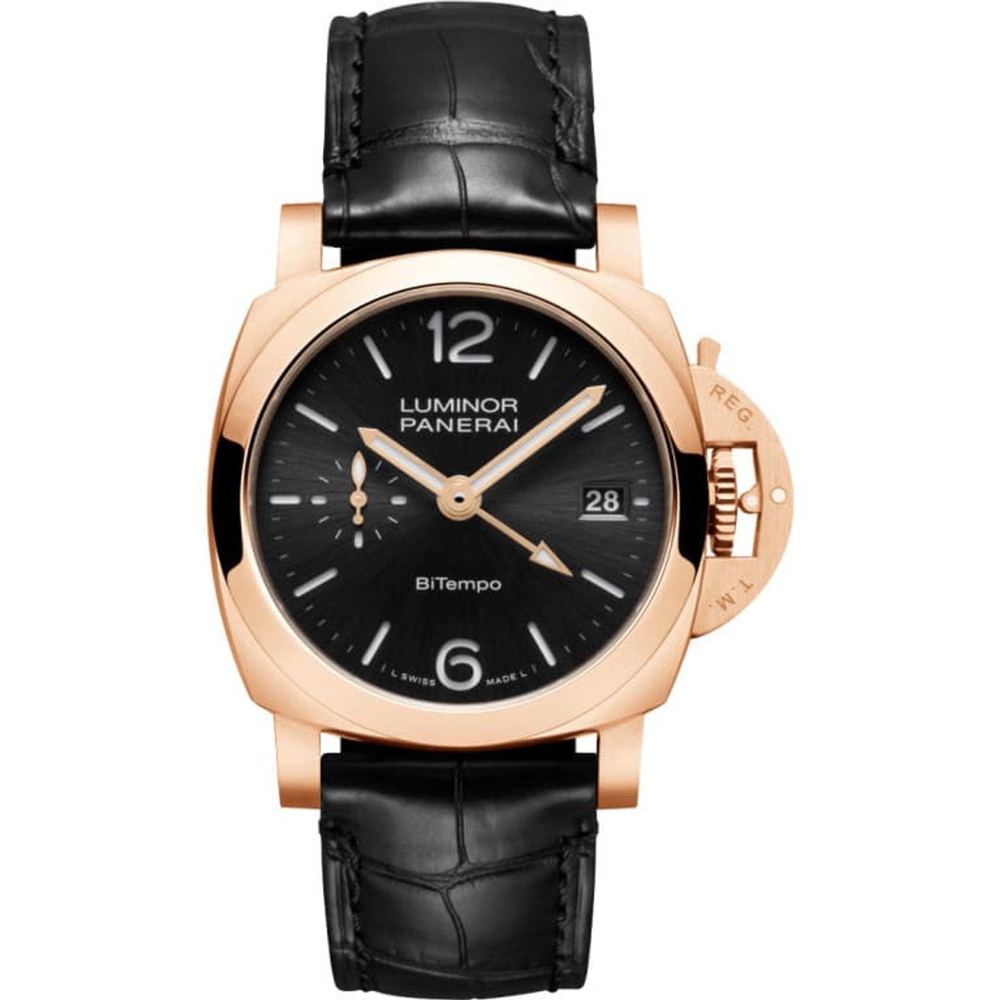 Panerai Luminor PAM01641 (2025) - Black dial 40 mm Rose Gold case (1/1)