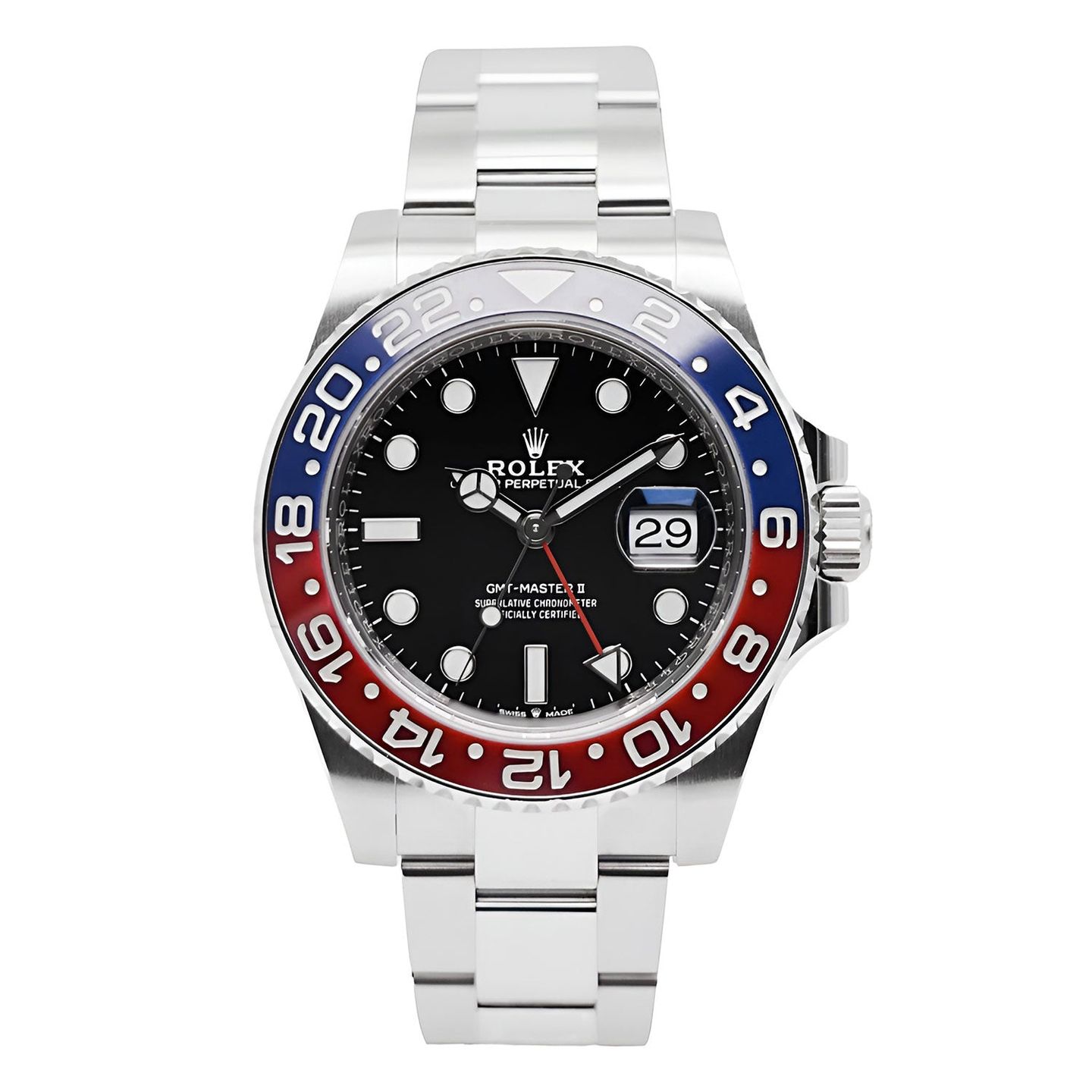 Rolex GMT-Master II 126710BLRO (2024) - Zwart wijzerplaat 40mm Staal (1/5)