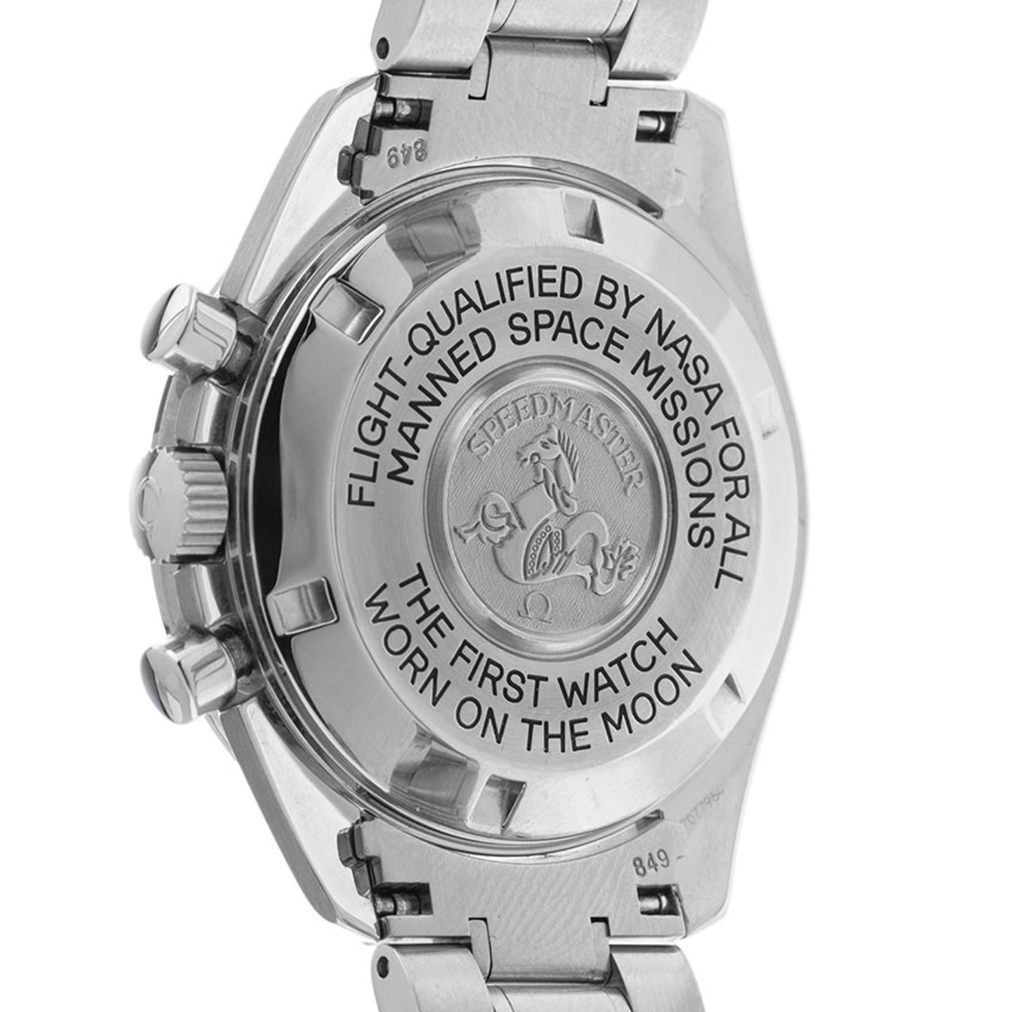 Omega Speedmaster Professional Moonwatch 3575.20.00 (1999) - White dial 42 mm Steel case (6/8)