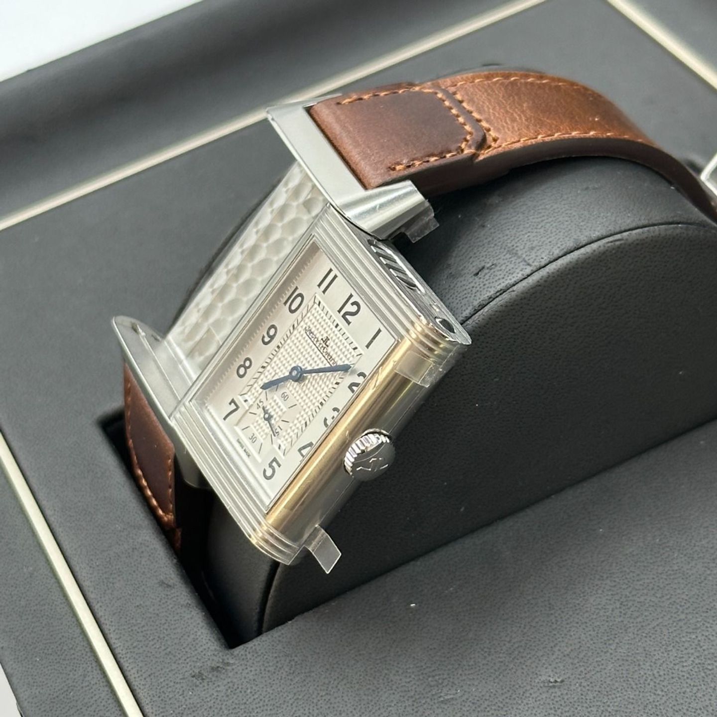 Jaeger-LeCoultre Reverso Duoface Q3848422 (2023) - Zwart wijzerplaat 28mm Staal (6/8)