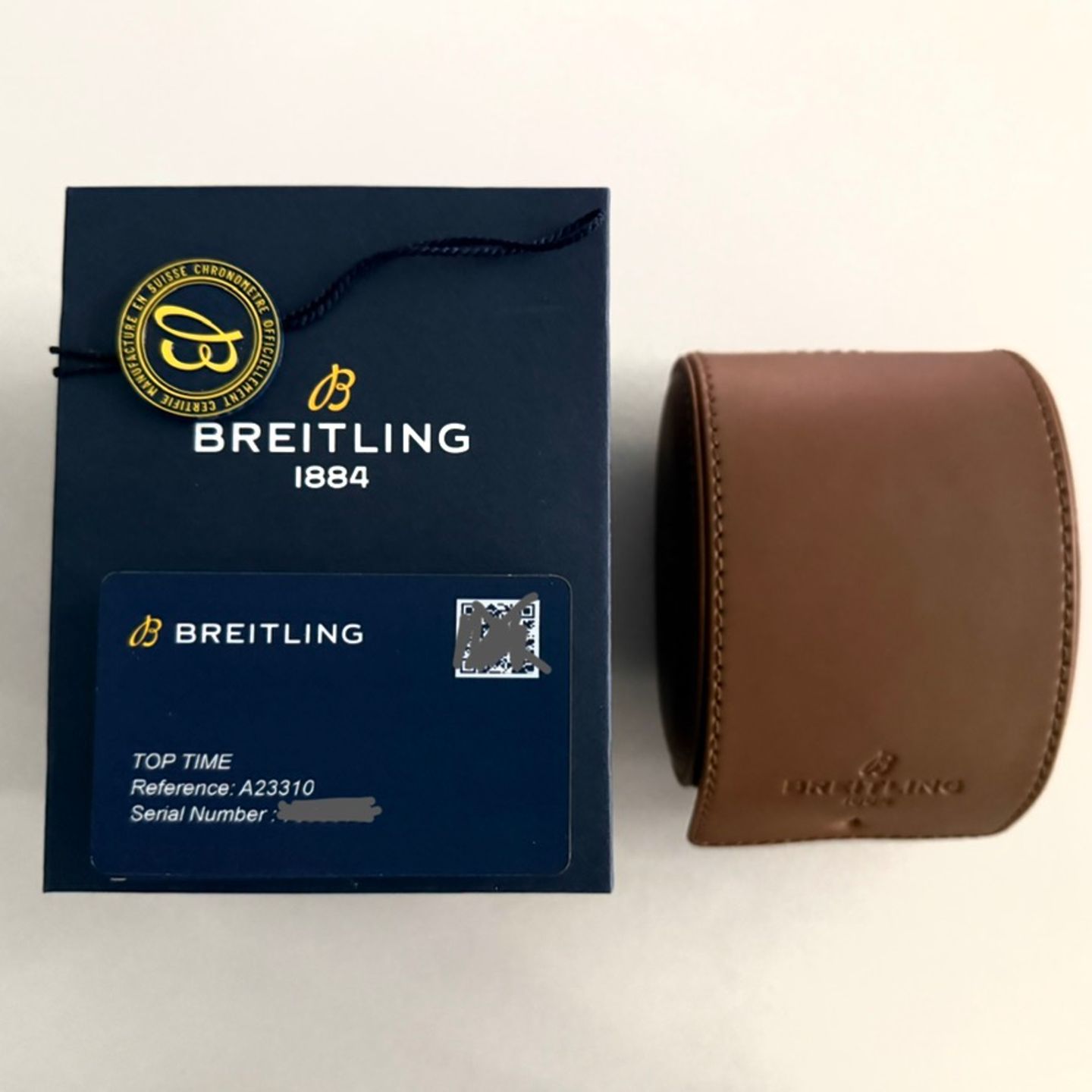 Breitling Top Time A233101A1A1X1 (2021) - Silver dial 41 mm Steel case (2/2)