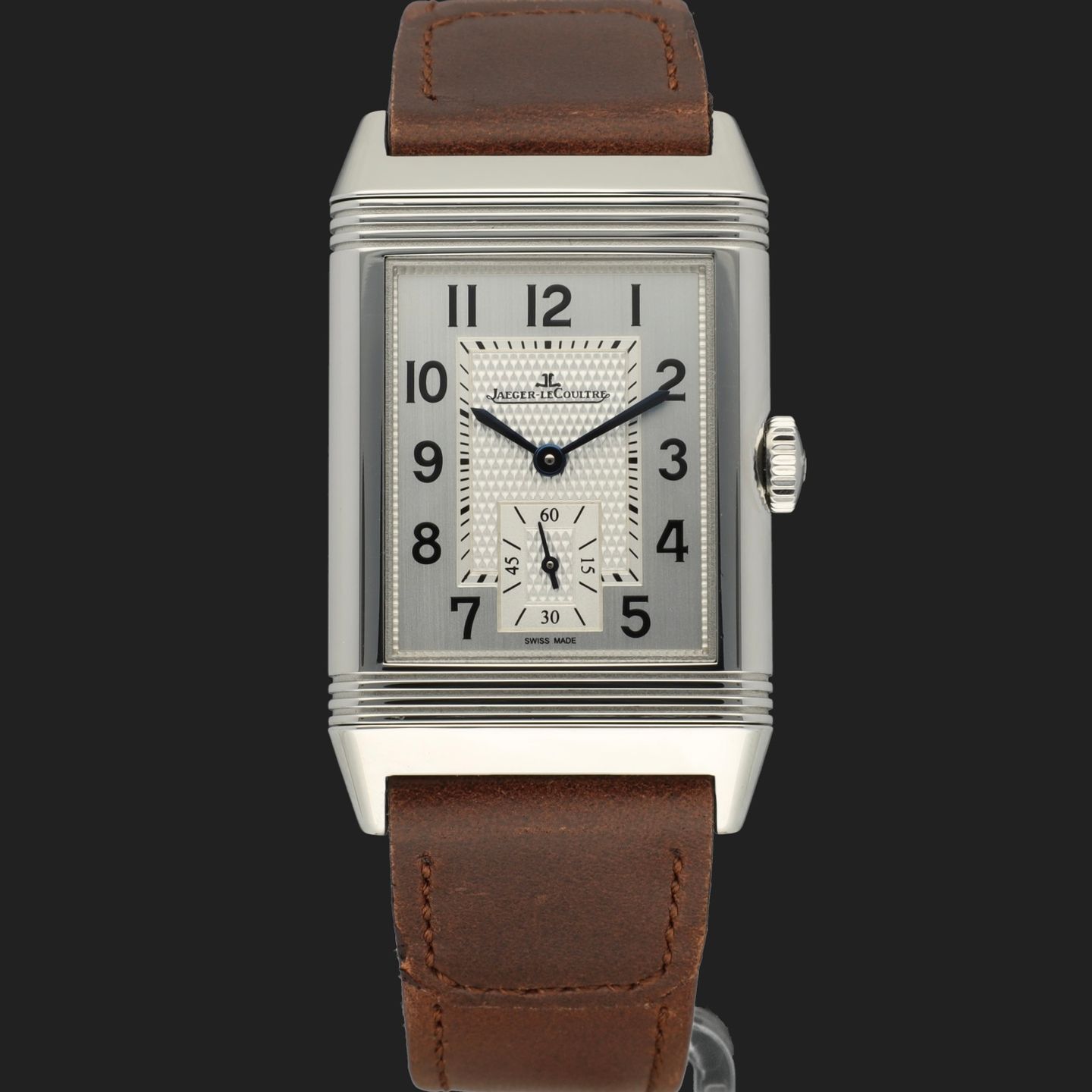 Jaeger-LeCoultre Reverso Classic Small Q3858522 (2022) - Zilver wijzerplaat 27mm Staal (3/8)