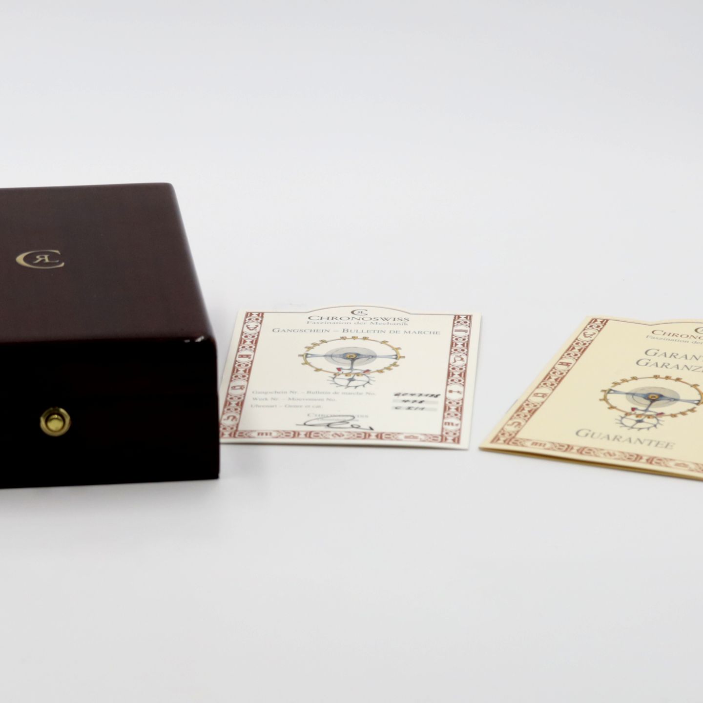 Chronoswiss Kairos CH-7523 (Unknown (random serial)) - Black dial 39 mm Steel case (8/8)