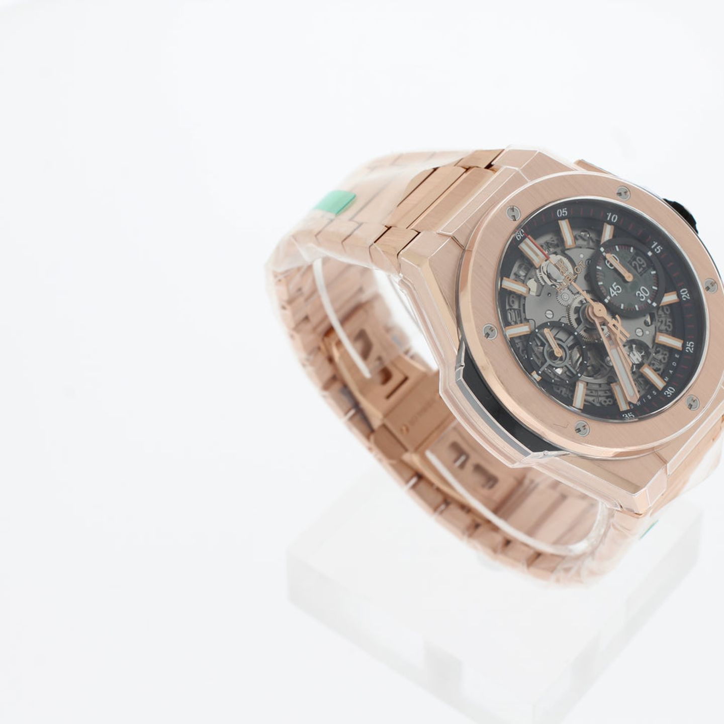 Hublot Big Bang 451.OX.1180.OX (2024) - Transparent dial 42 mm Rose Gold case (5/5)