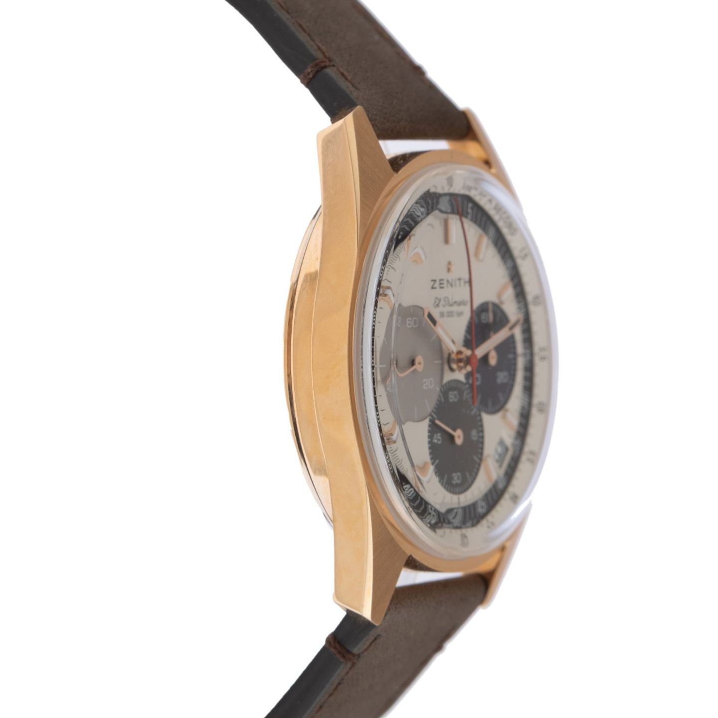 Zenith El Primero Chronomaster 18.3200.3600/69.C901 (2025) - White dial 38 mm Rose Gold case (5/7)