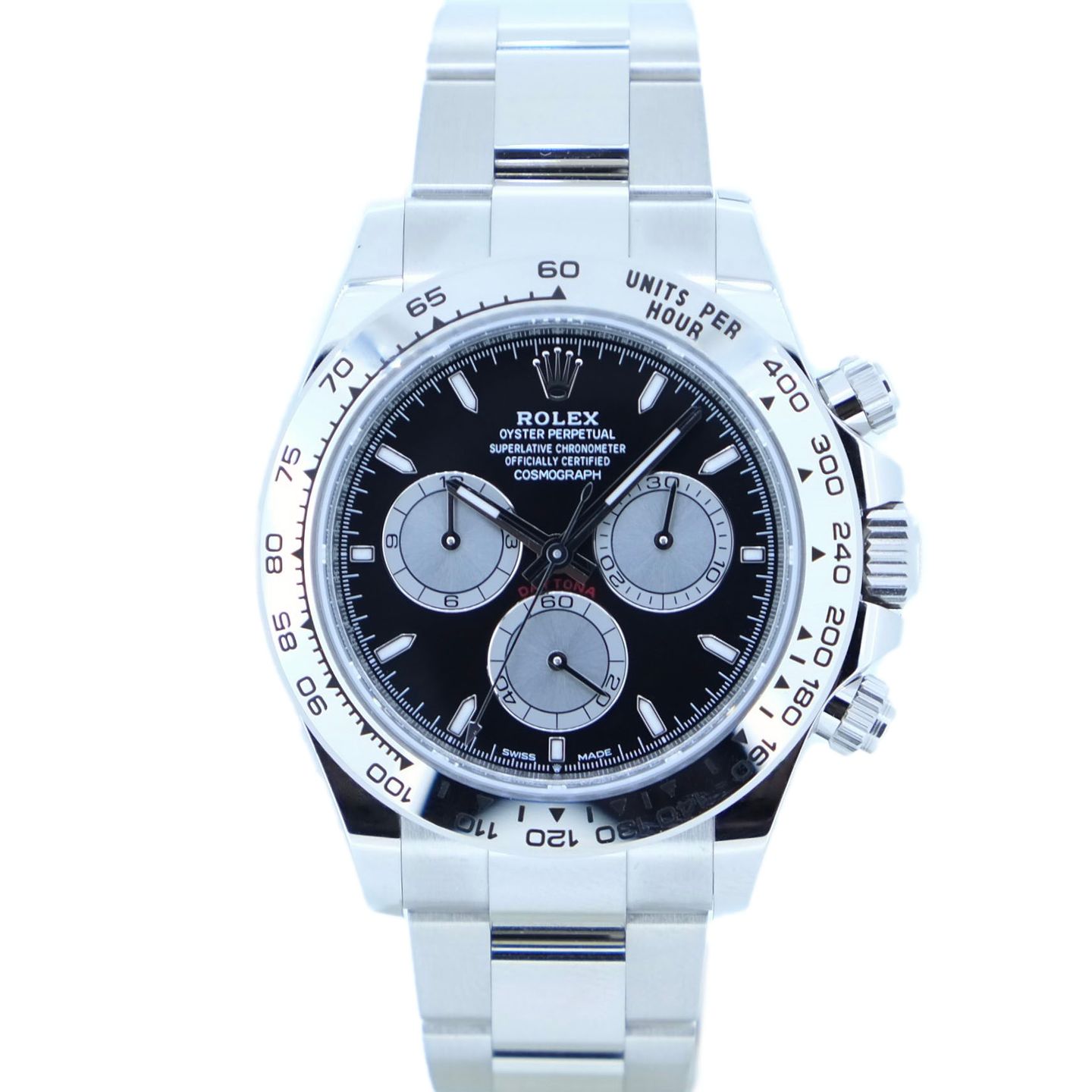 Rolex Daytona 126509 (2024) - Zwart wijzerplaat 40mm Witgoud (1/6)