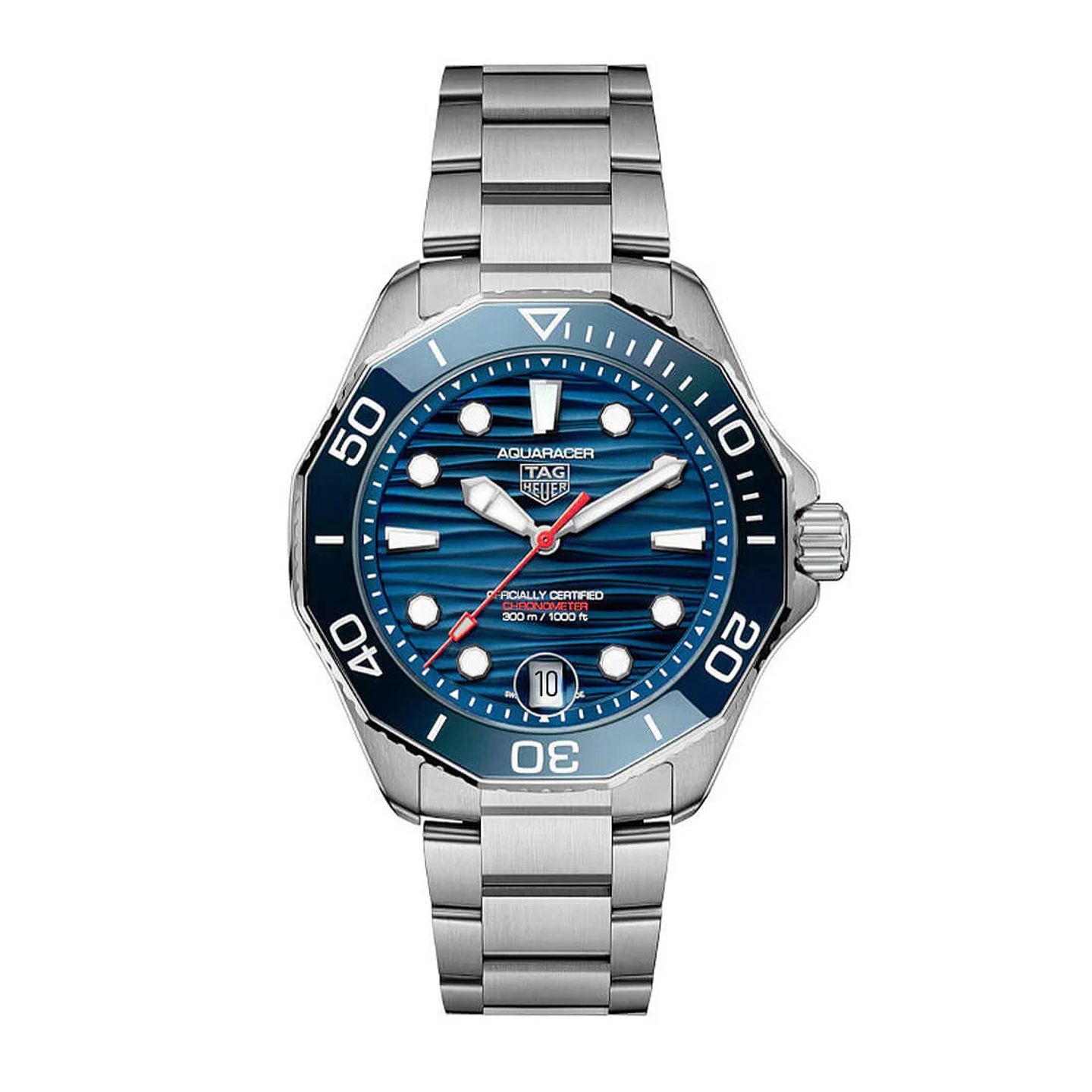 TAG Heuer Aquaracer WBP5111.BA0013 (2025) - Blue dial 42 mm Steel case (3/3)