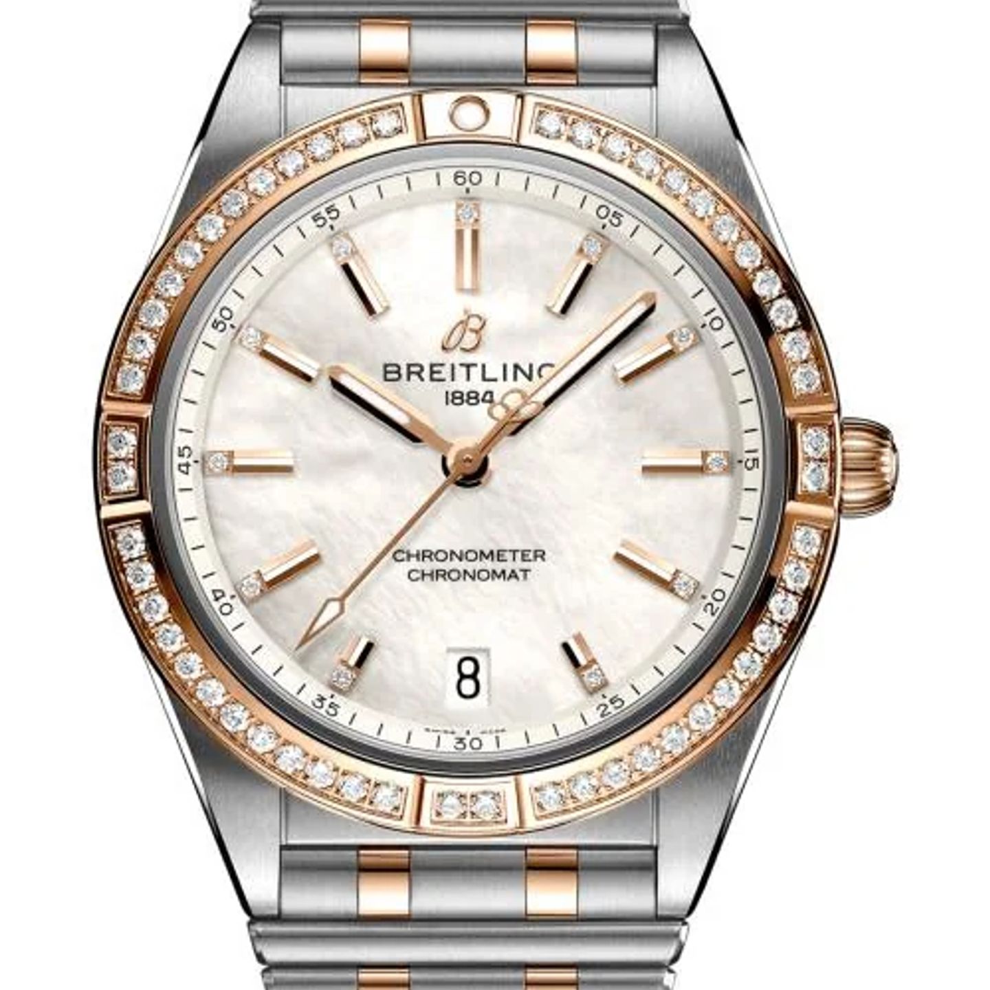 Breitling Chronomat 36 U10380591A2U1 (2026) - White dial 36 mm Steel case (1/1)
