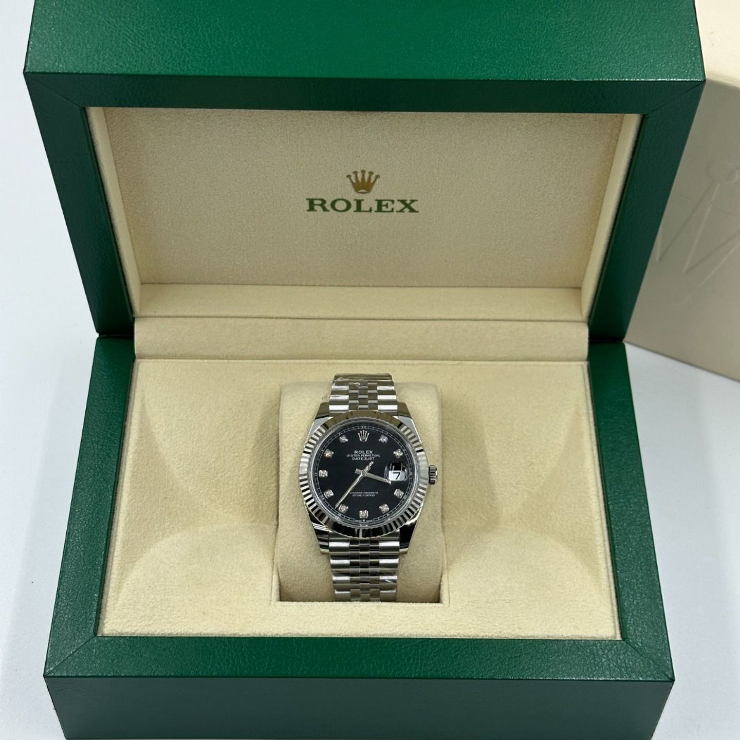 Rolex Datejust 41 126334 (2024) - Black dial 41 mm Steel case (3/8)