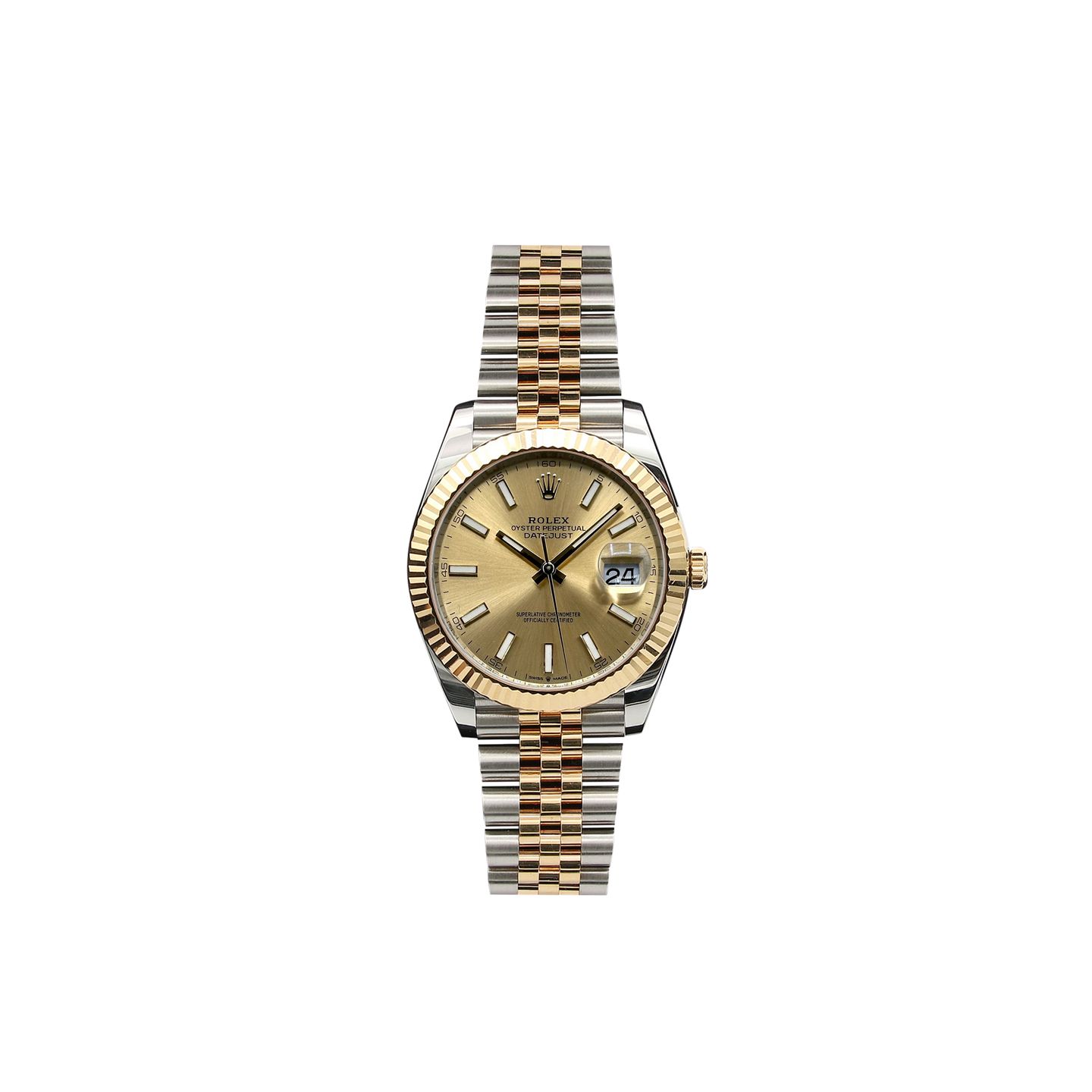 Rolex Datejust 41 126333 (Onbekend (willekeurig serienummer)) - 41mm Goud/Staal (1/8)