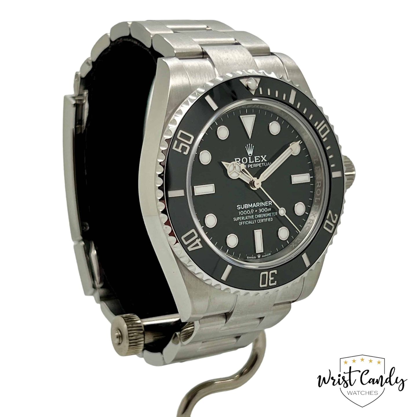 Rolex Submariner No Date 124060 (2024) - Black dial 41 mm Steel case (3/8)