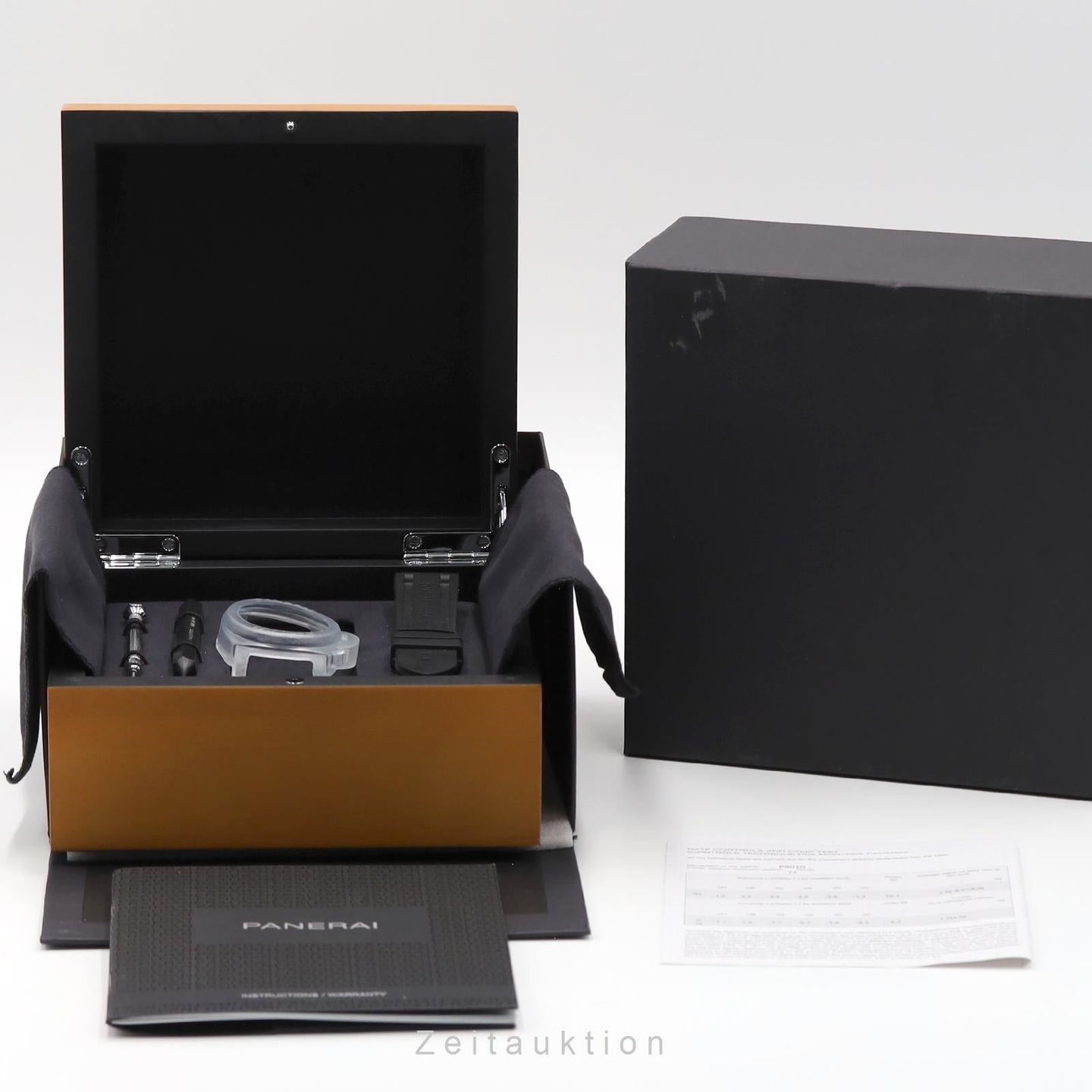 Panerai Luminor Marina 1950 3 Days Automatic PAM01312 (Onbekend (willekeurig serienummer)) - Zwart wijzerplaat 44mm Staal (7/8)