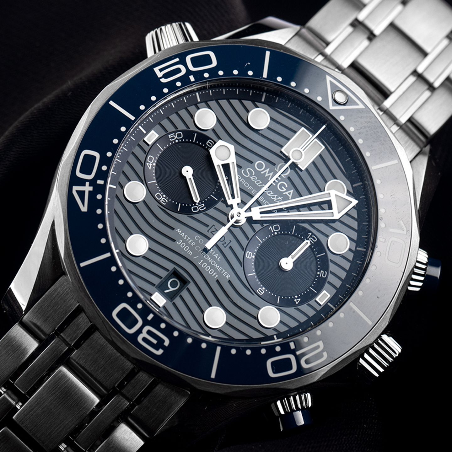 Omega Seamaster Diver 300 M 210.30.44.51.03.001 (2024) - Blue dial 44 mm Steel case (3/7)