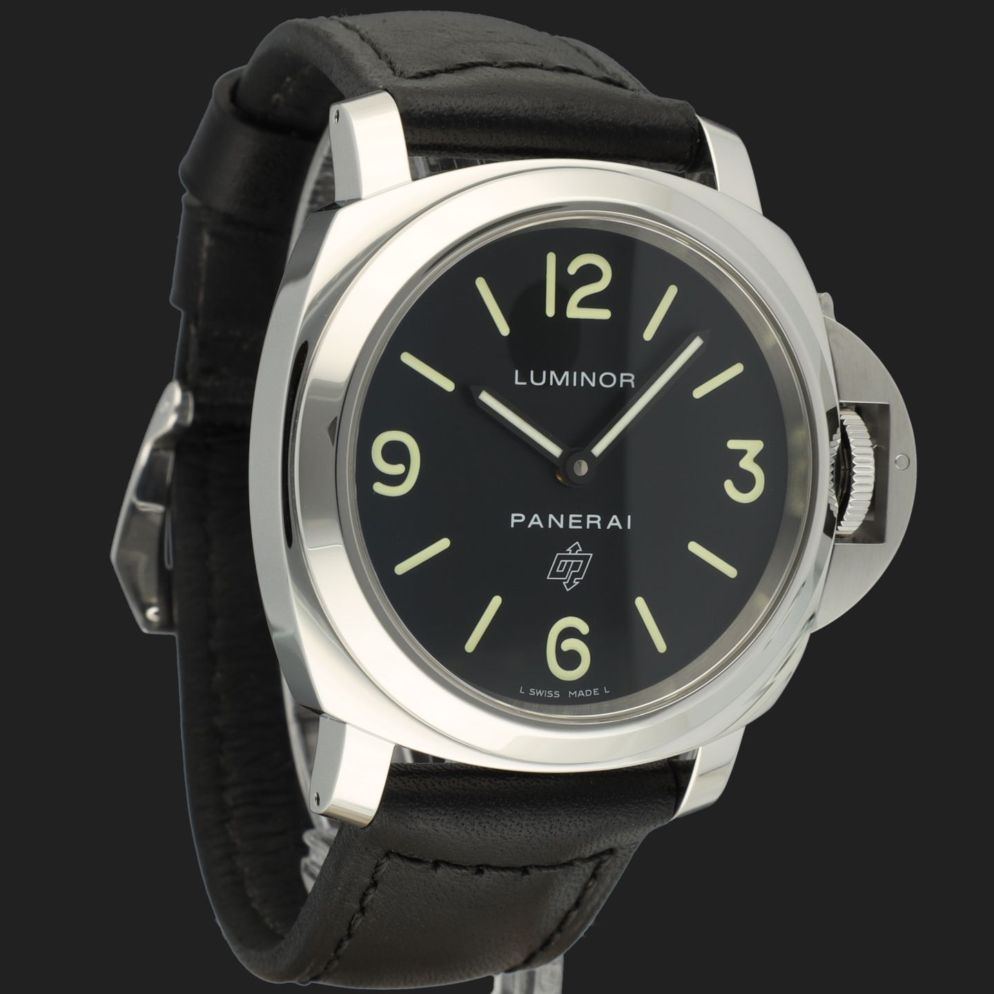 Panerai Luminor Base Logo PAM01000 (2019) - Black dial 44 mm Steel case (4/8)