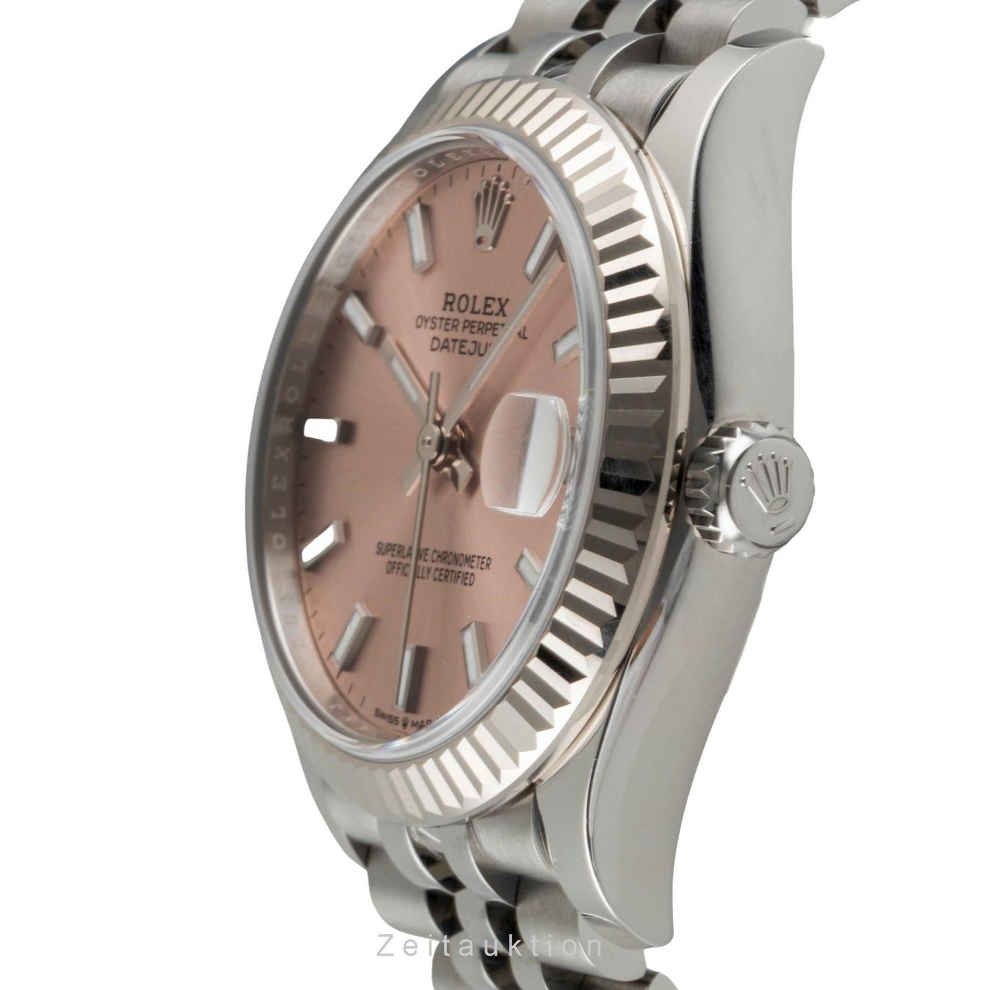 Rolex Datejust 31 278274 (Unknown (random serial)) - Pink dial 31 mm Steel case (5/8)
