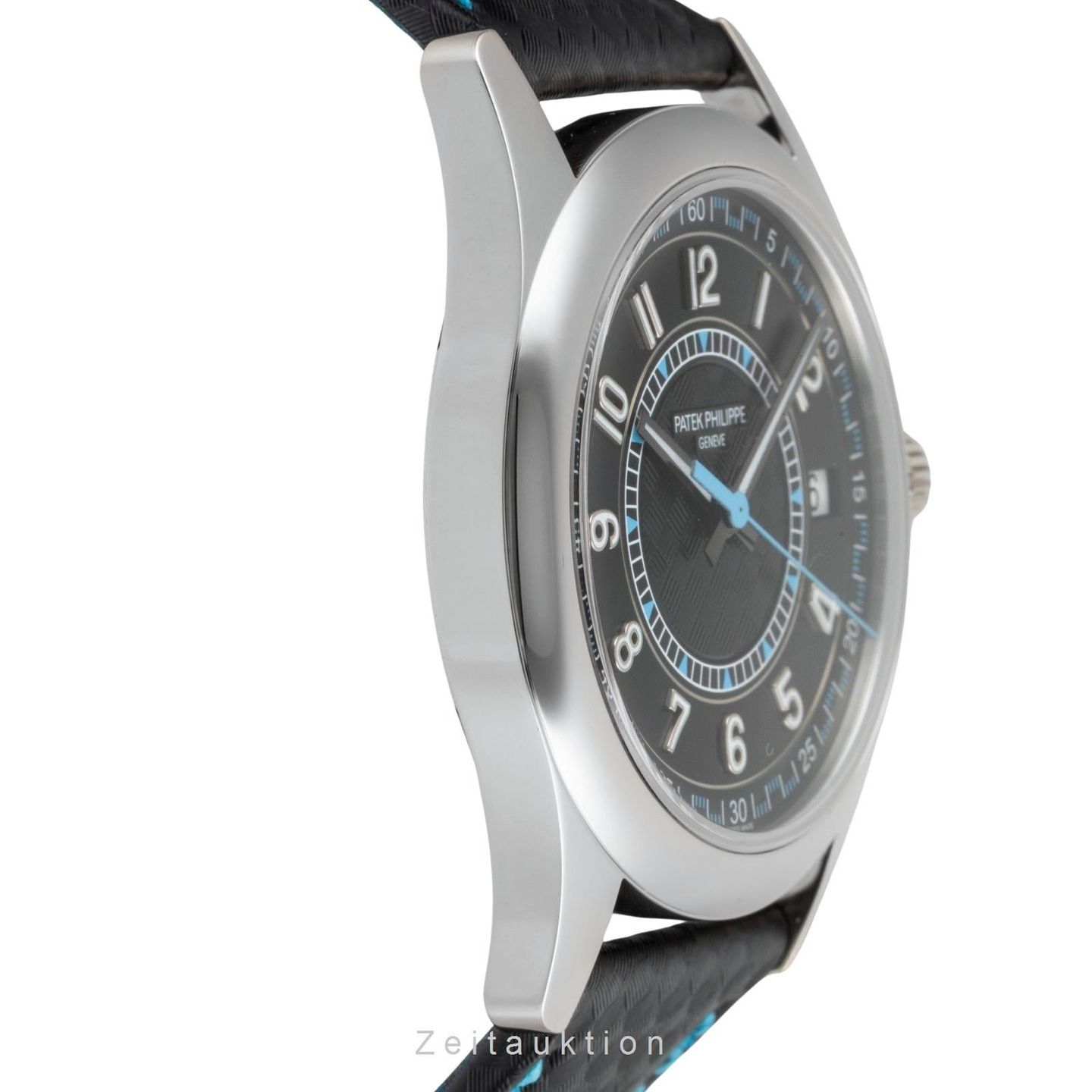 Patek Philippe Calatrava 6007G-011 (Unknown (random serial)) - Black dial 40 mm White Gold case (6/8)