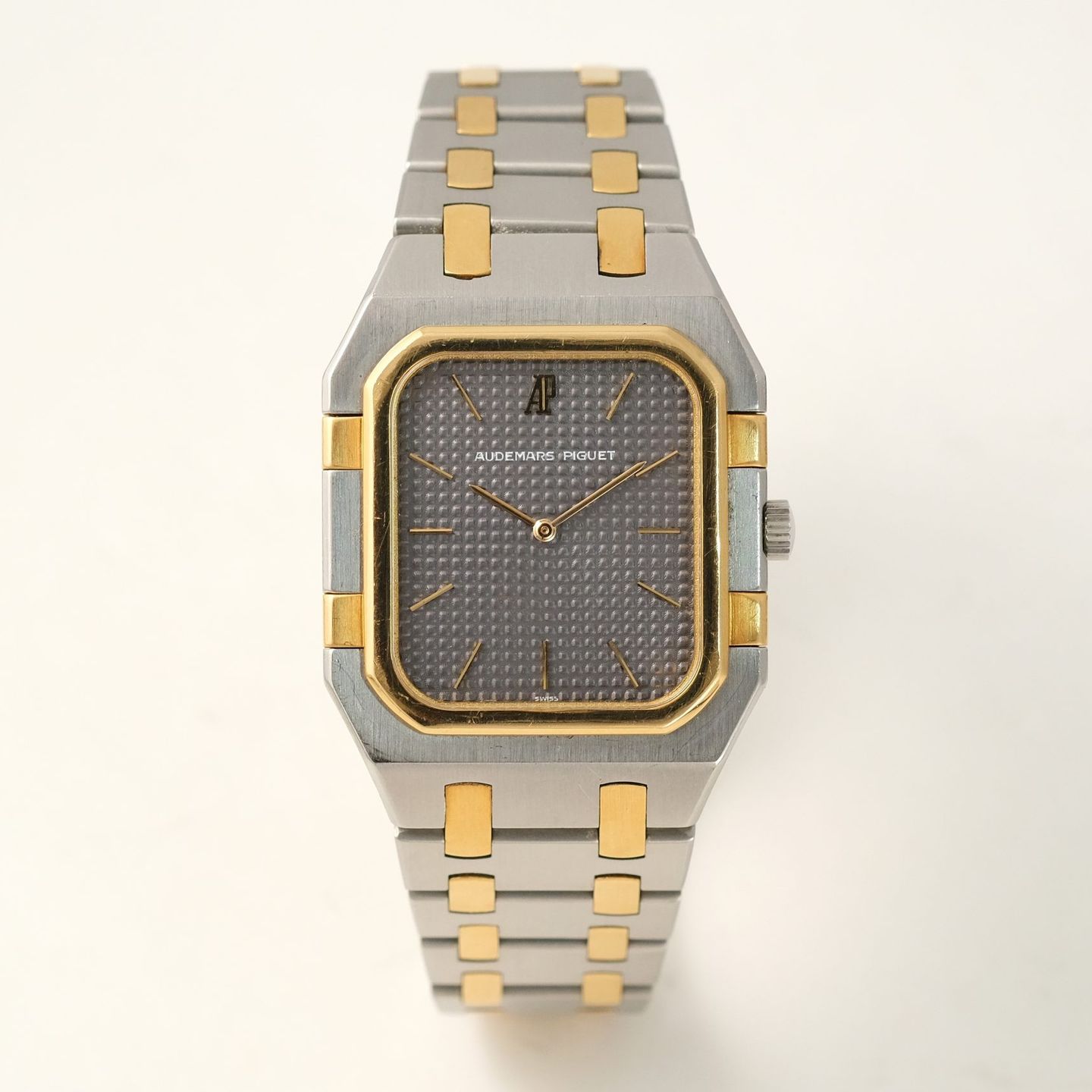 Audemars Piguet Royal Oak 6009SA (1978) - Grey dial 38 mm Gold/Steel case (1/8)