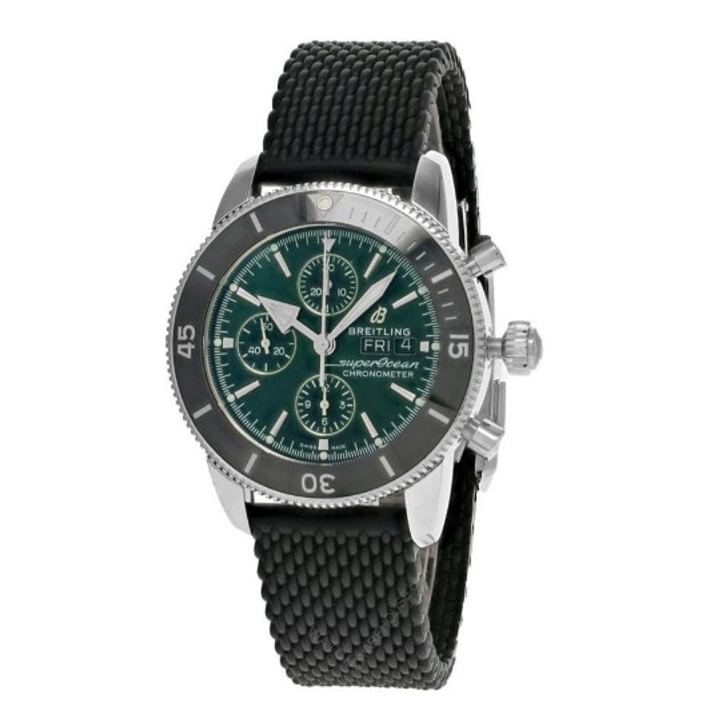 Breitling Superocean Heritage A13313121L1S1 (2024) - Green dial 44 mm Steel case (1/1)