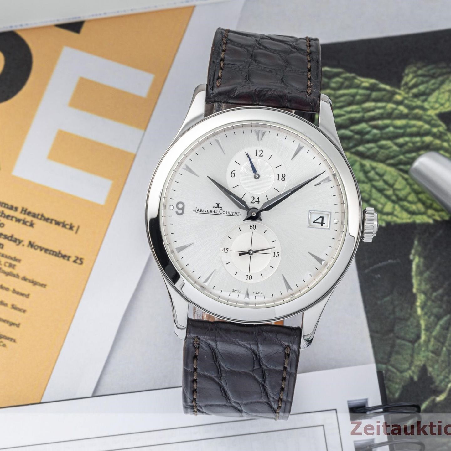 Jaeger-LeCoultre Master Control Q1628430   174.8.05.S (Unknown (random serial)) - Silver dial 40 mm Steel case (1/8)
