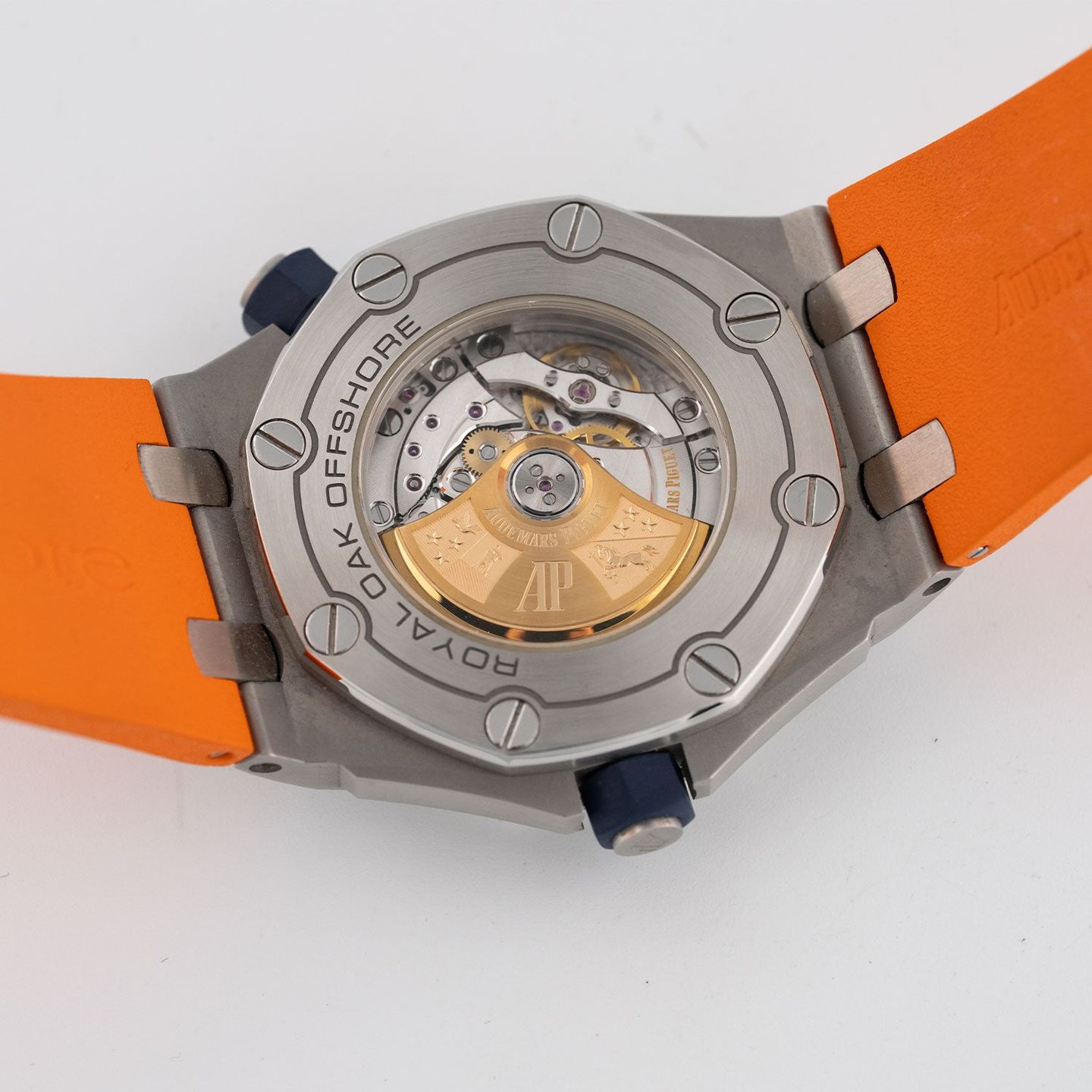 Audemars Piguet Royal Oak Offshore Diver 15710ST.OO.A070CA.01 (Unknown (random serial)) - Orange dial 42 mm Steel case (6/8)