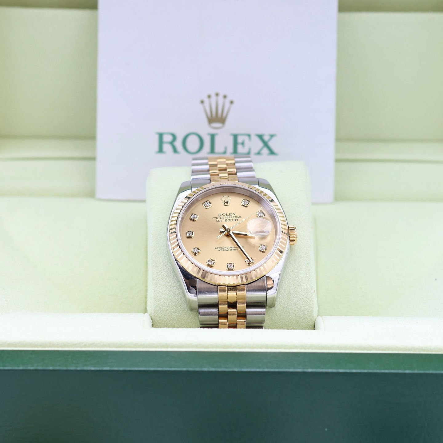 Rolex Datejust 36 116233 (2004) - 36mm Goud/Staal (2/8)