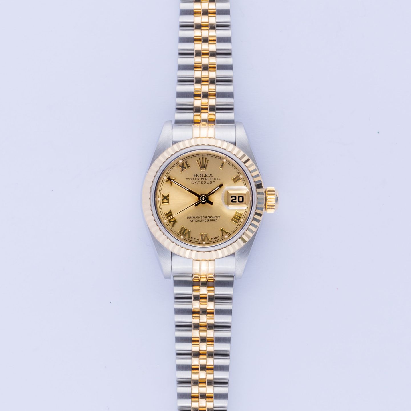 Rolex Lady-Datejust 69173 (1993) - 26 mm Gold/Steel case (3/8)