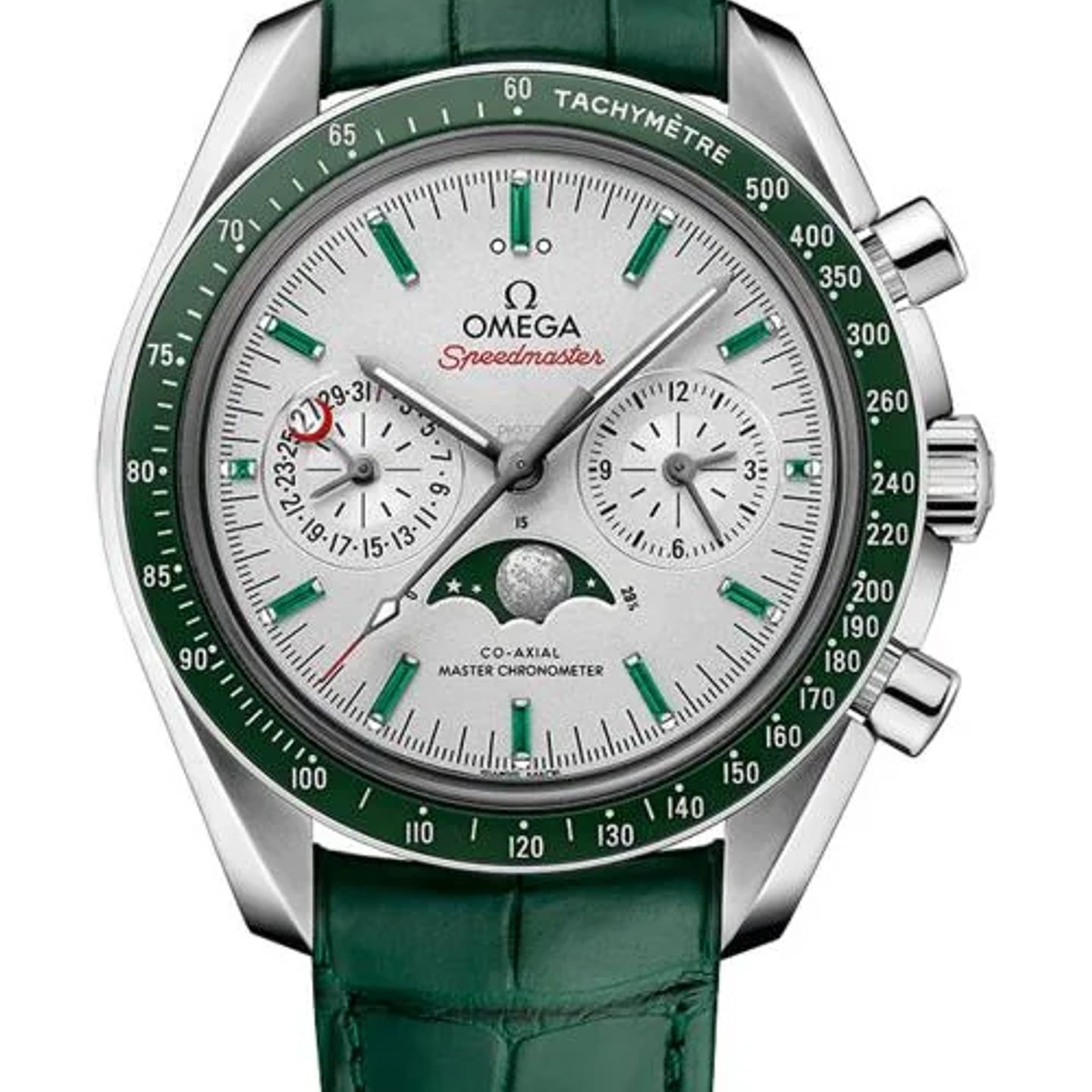 Omega Speedmaster Moonphase 304.93.44.52.99.003 (2026) - Silver dial 44 mm Platinum case (1/1)